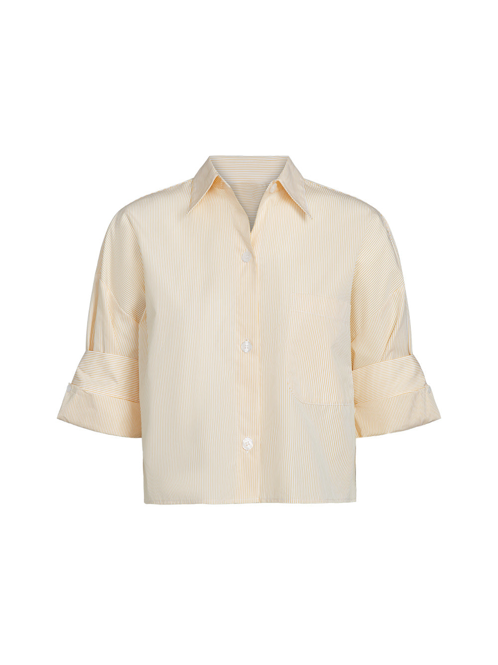 Next Ex Shirt in Cotton Banker Stripe