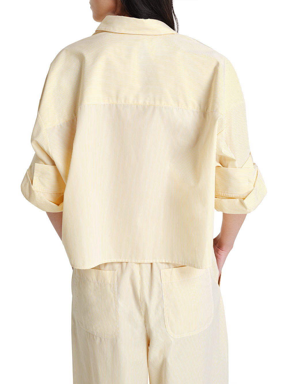 Next Ex Shirt in Cotton Banker Stripe