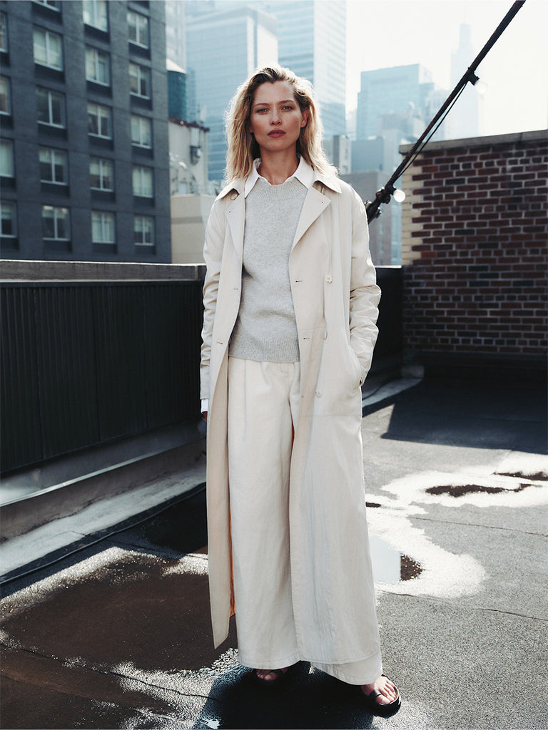 TWP | Back and Forth Trench in Water-Repellent Canvas – Kirna Zabête