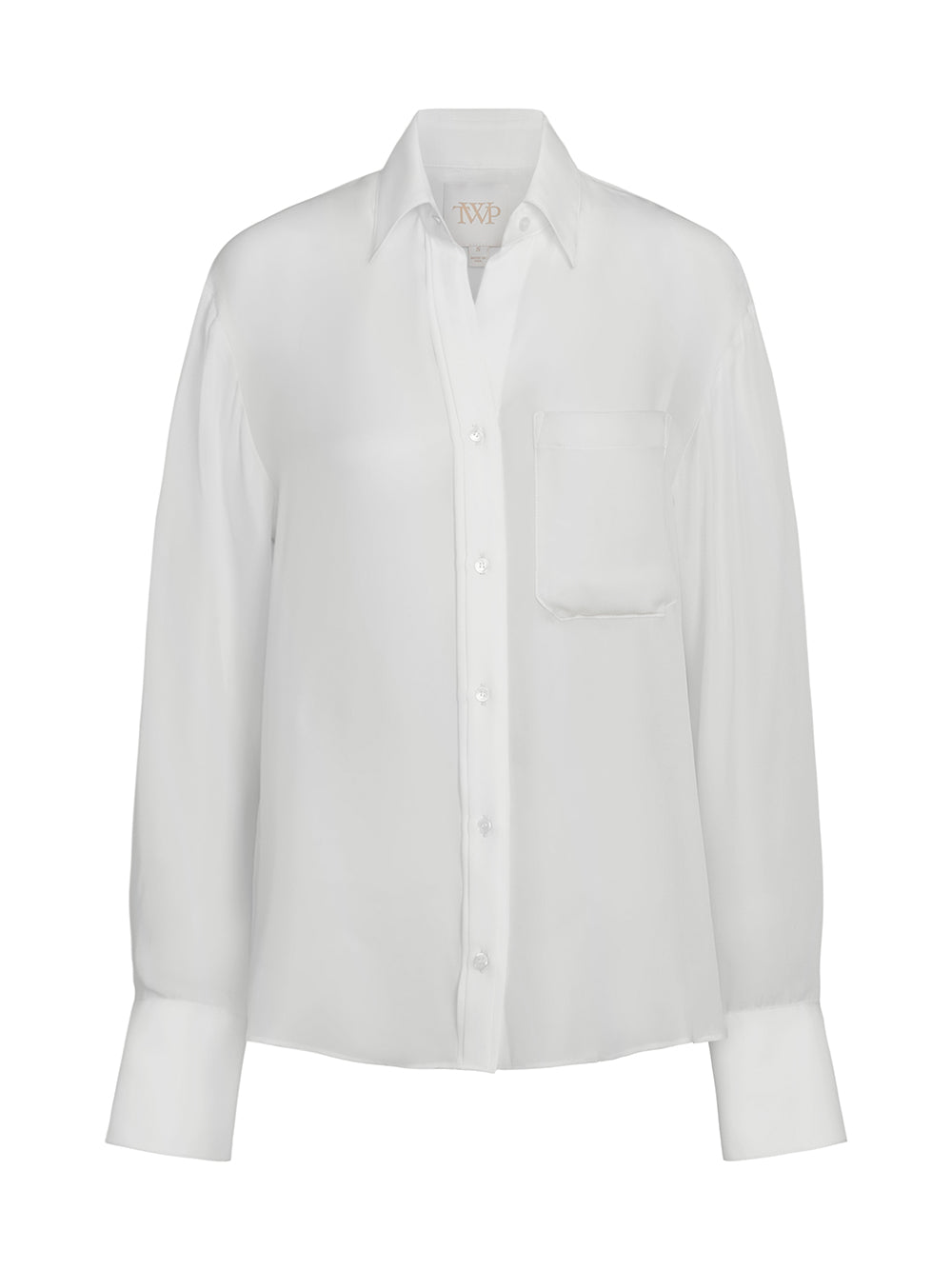 Big Joe Shirt in Washed Silk Habotai
