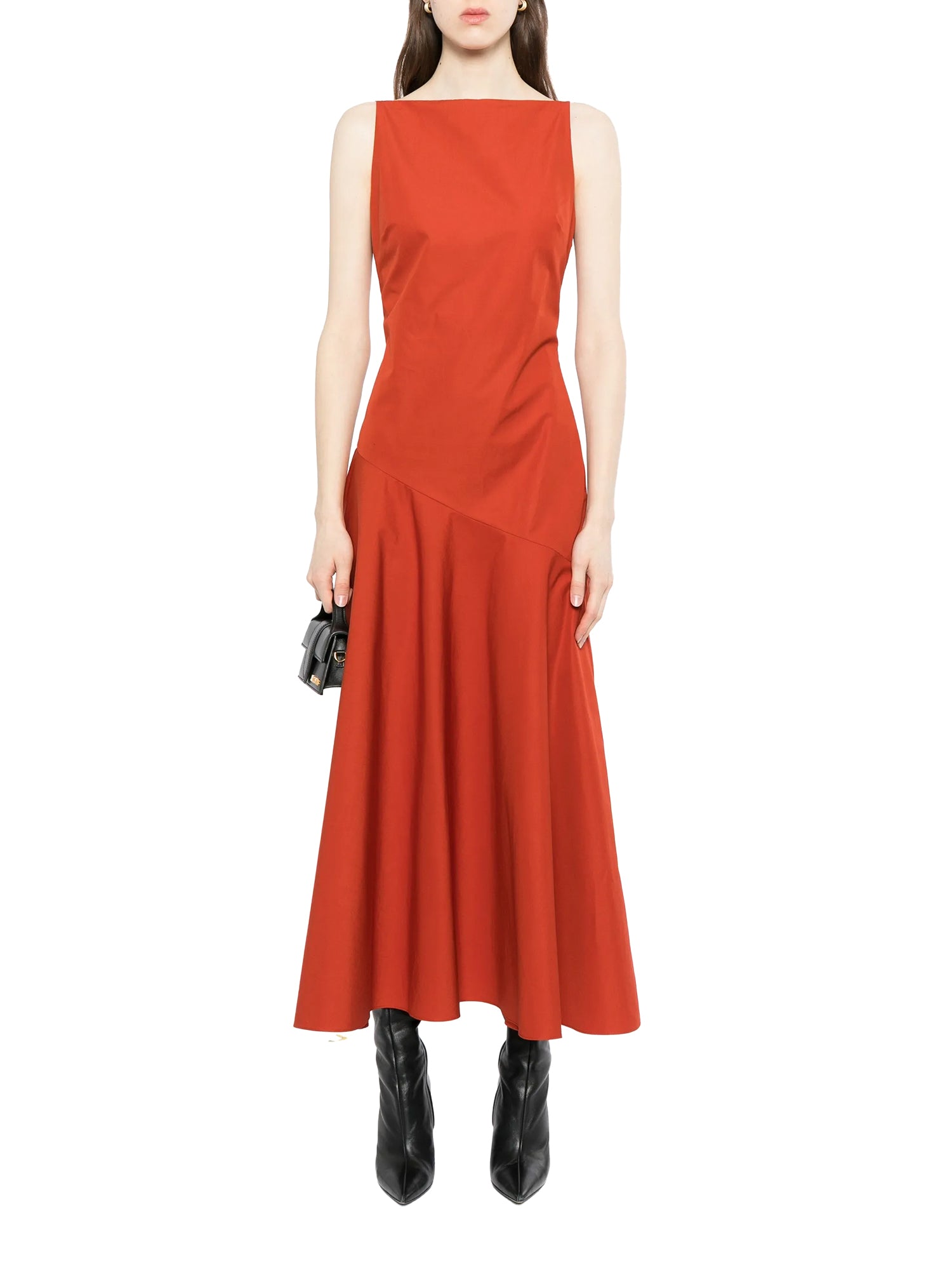 Ren Cotton Poplin Midi Dress