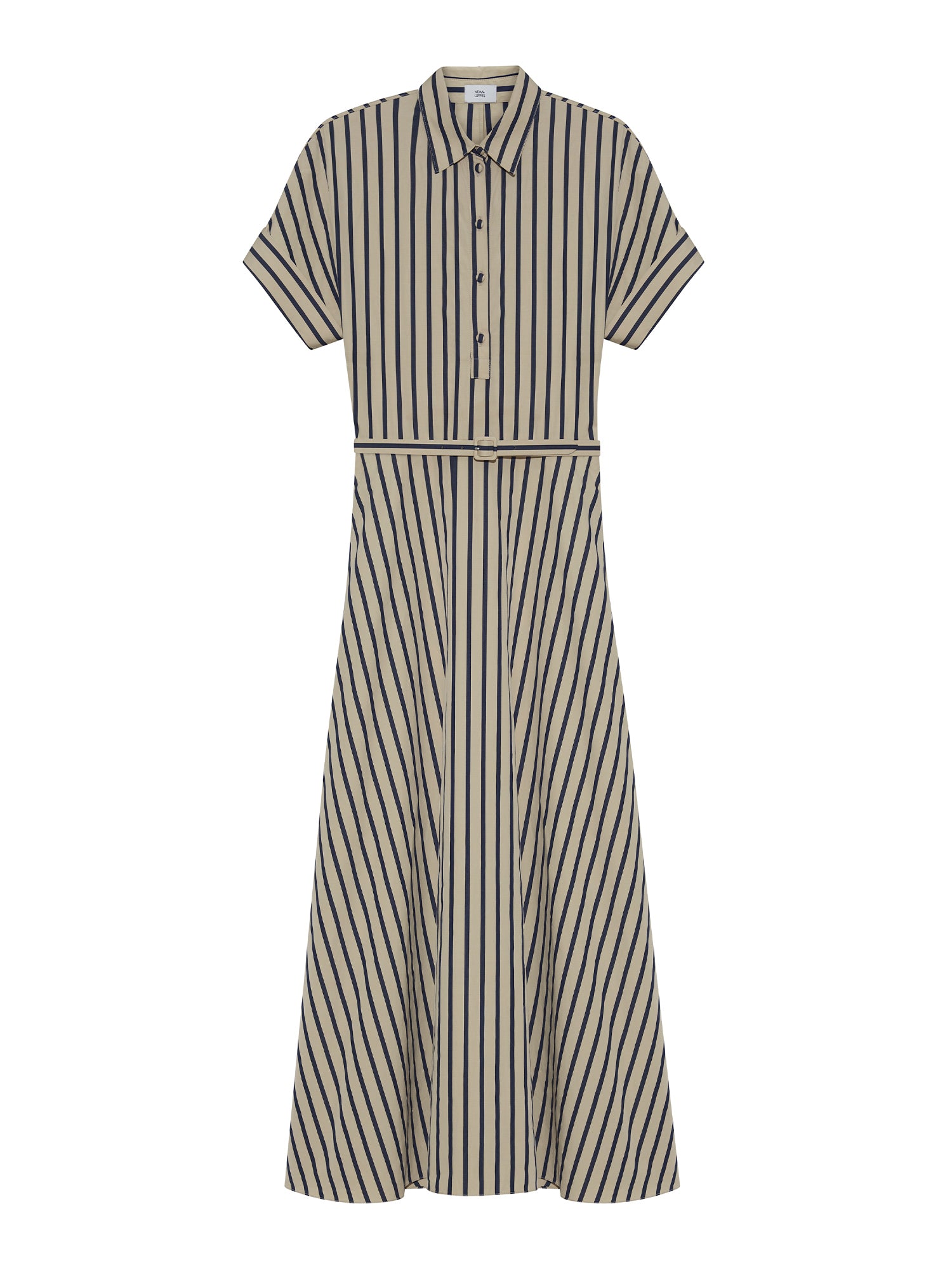 Adam Lippes | Sadie Striped Poplin Shirtdress – Kirna Zabête