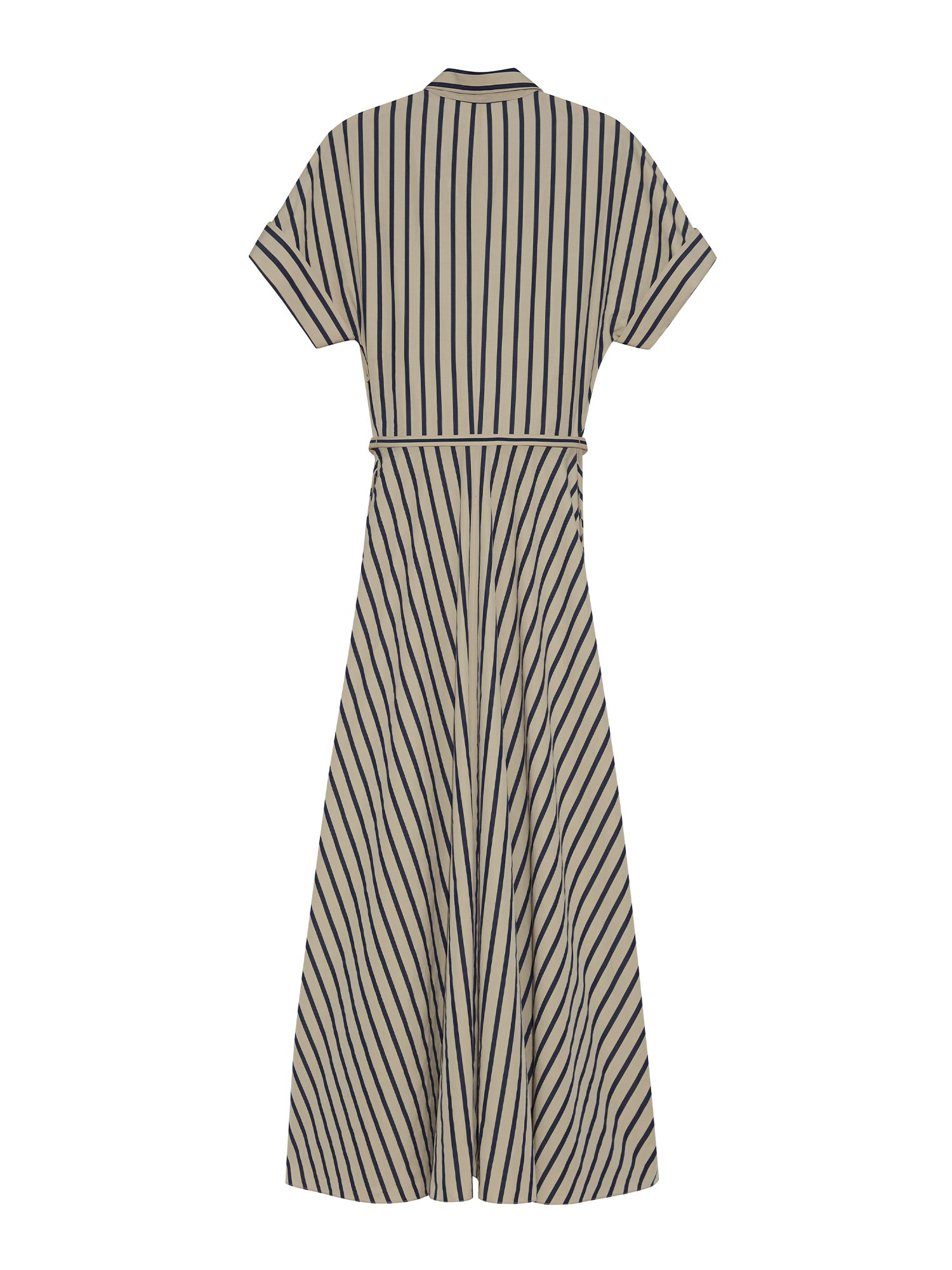 Sadie Striped Poplin Shirtdress