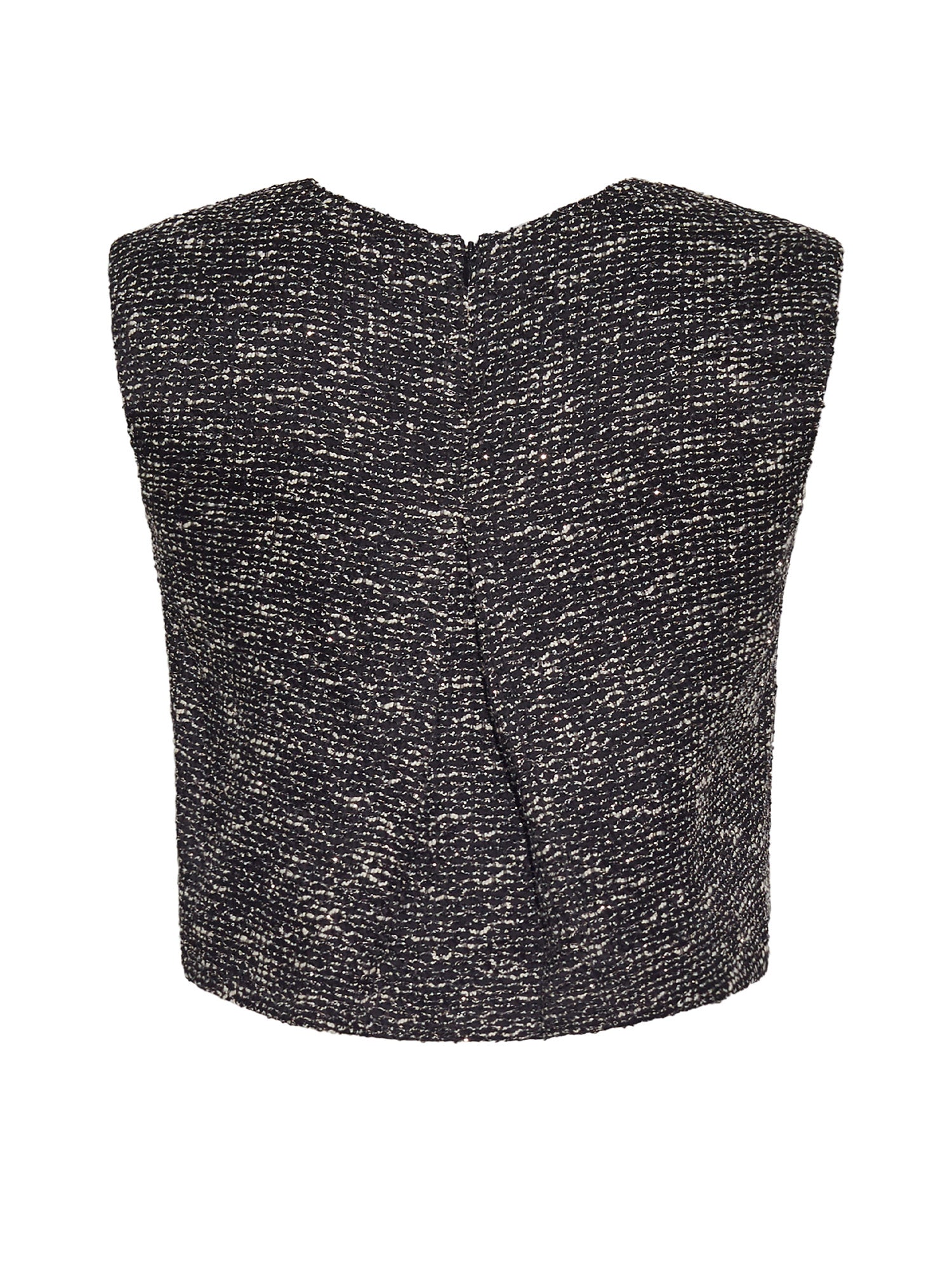 Mercer Top in Tweed Organza