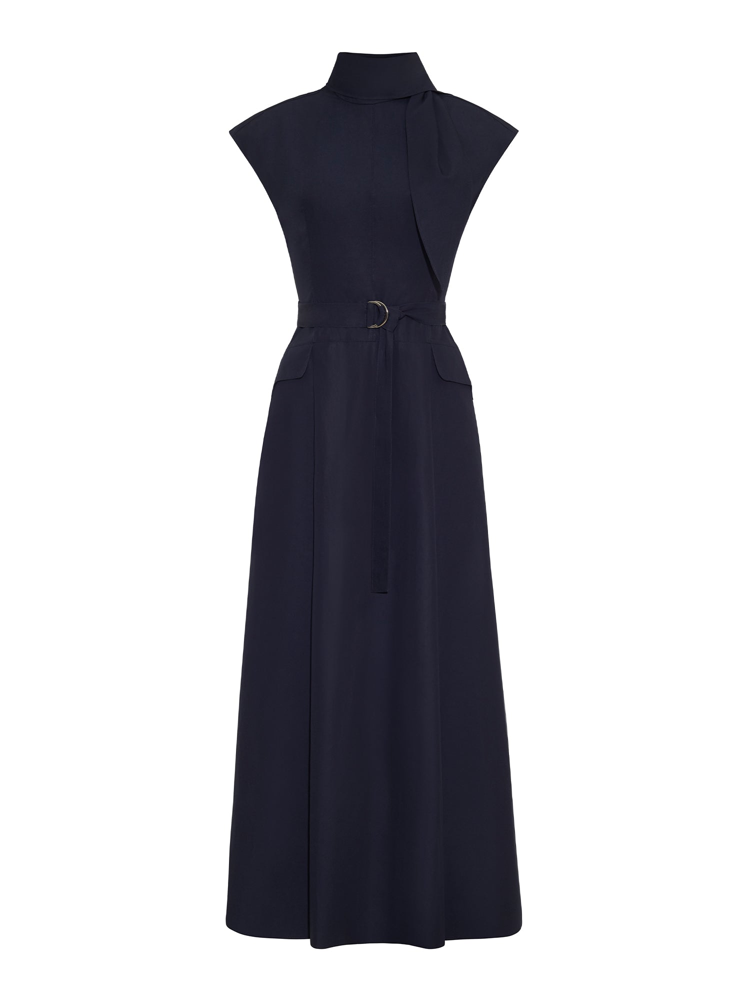 Akane Scarf Midi Dress