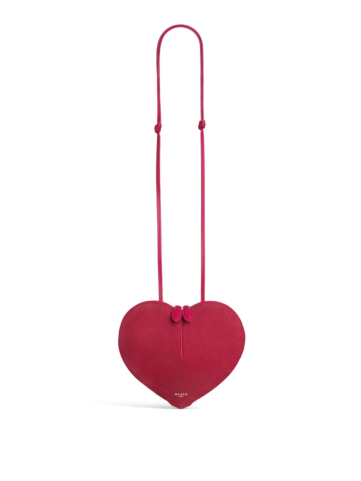 Bi-Material Leather Le Cœur Bag