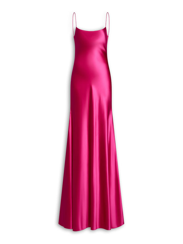 Silk Slip Maxi Dress