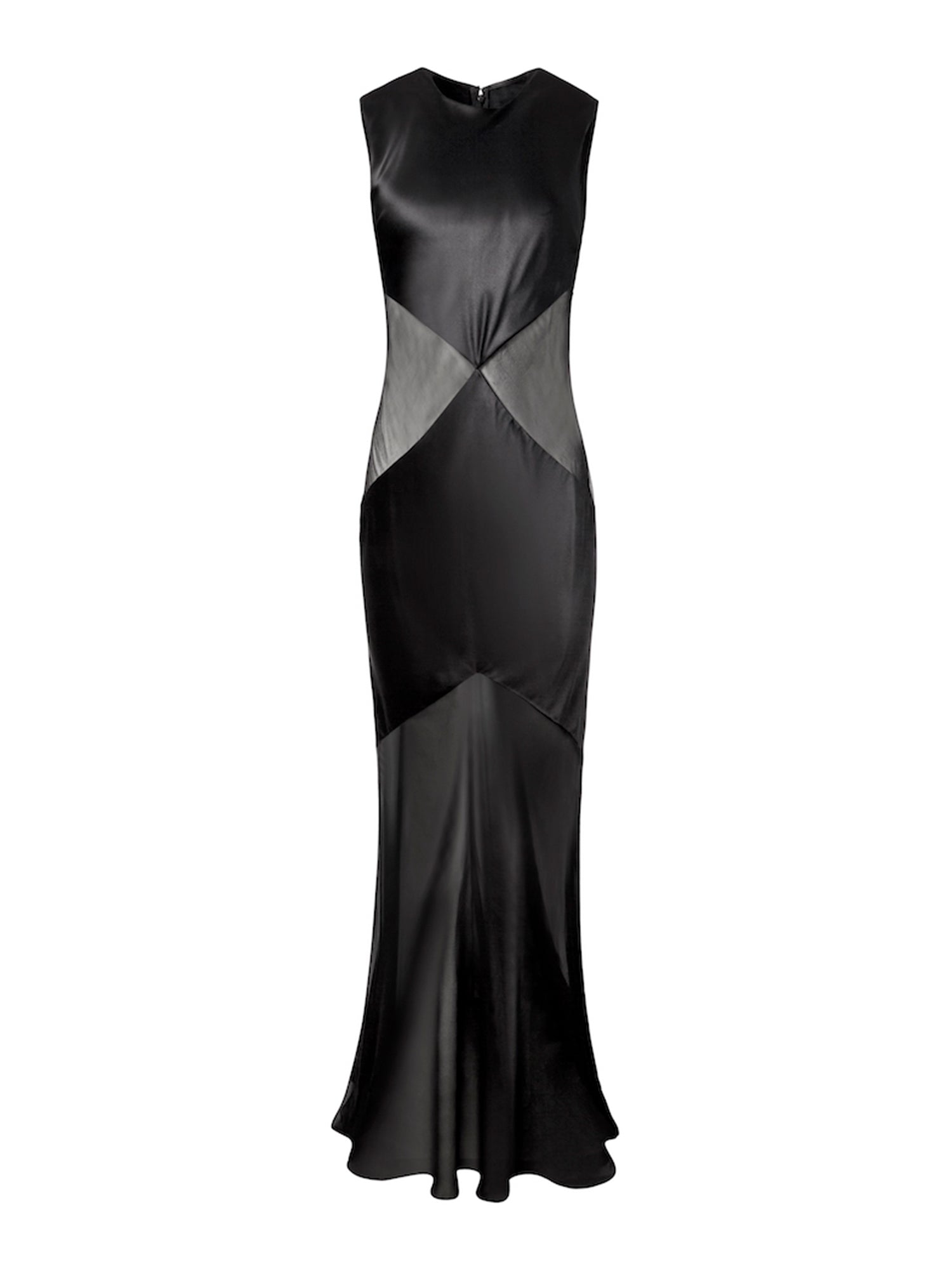 Sheer Cut-Out Gown