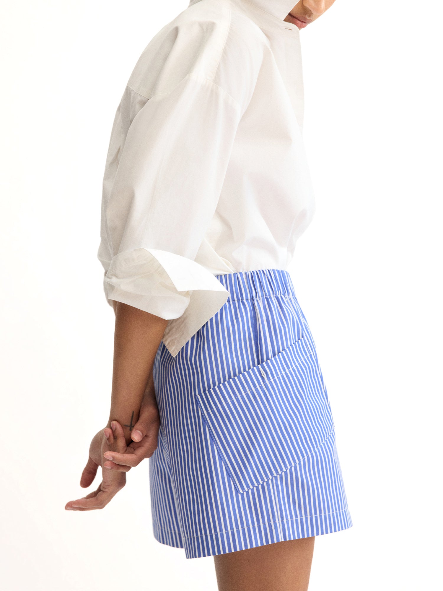 Laight Cotton Poplin Shorts