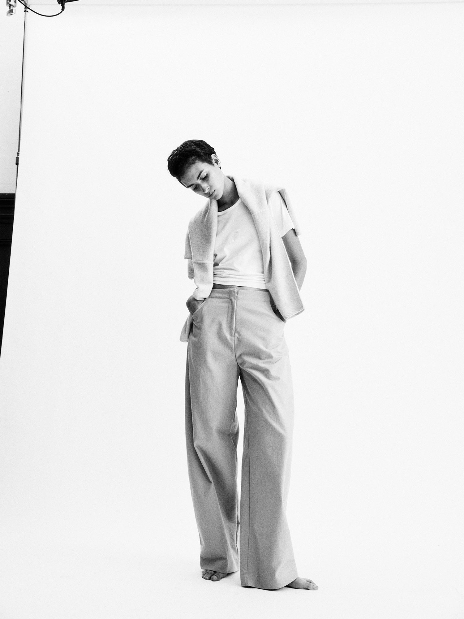 Leroy Flat Front Barrel Pants