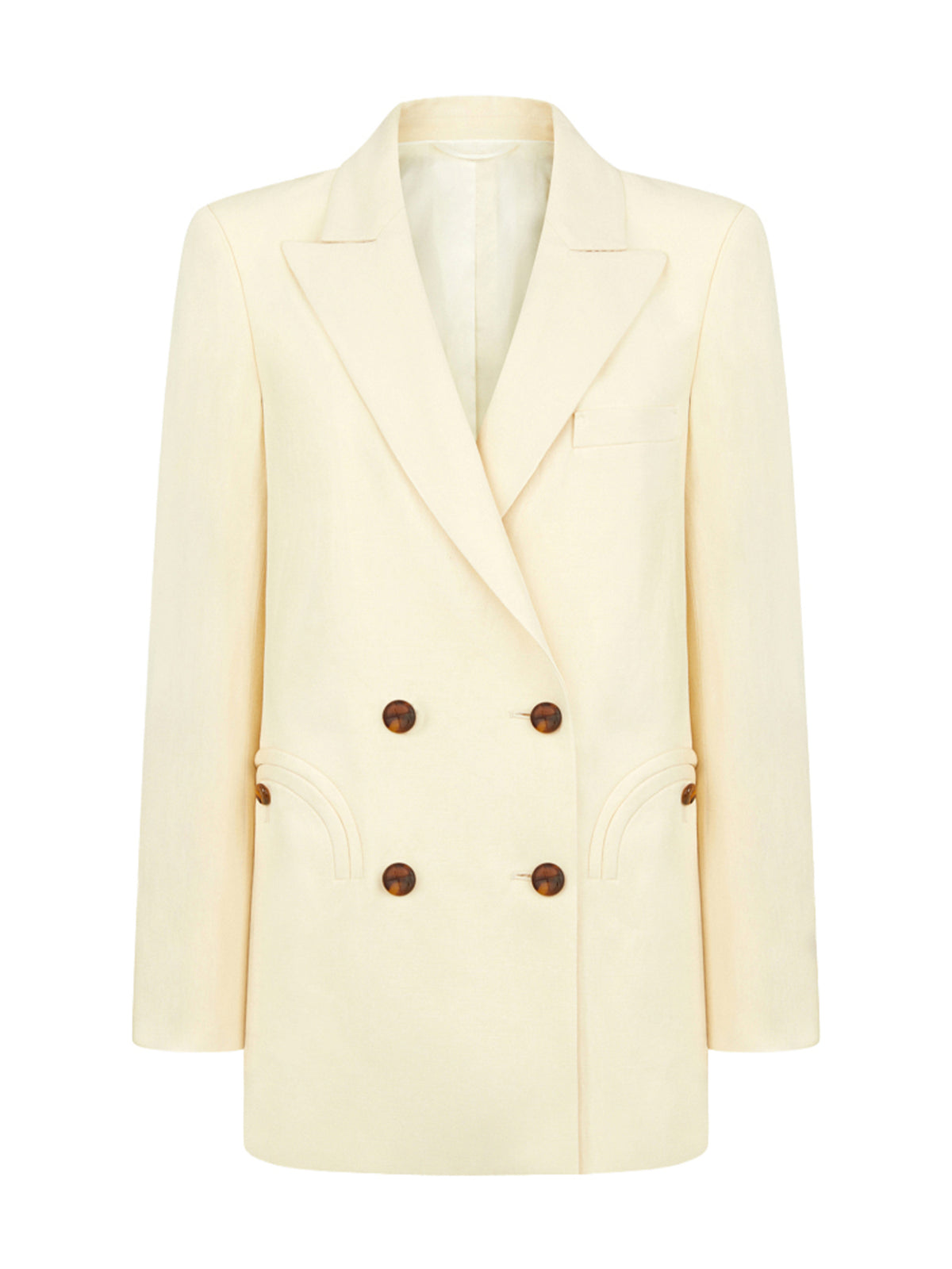 Savannah Linen-Silk Everyday Blazer