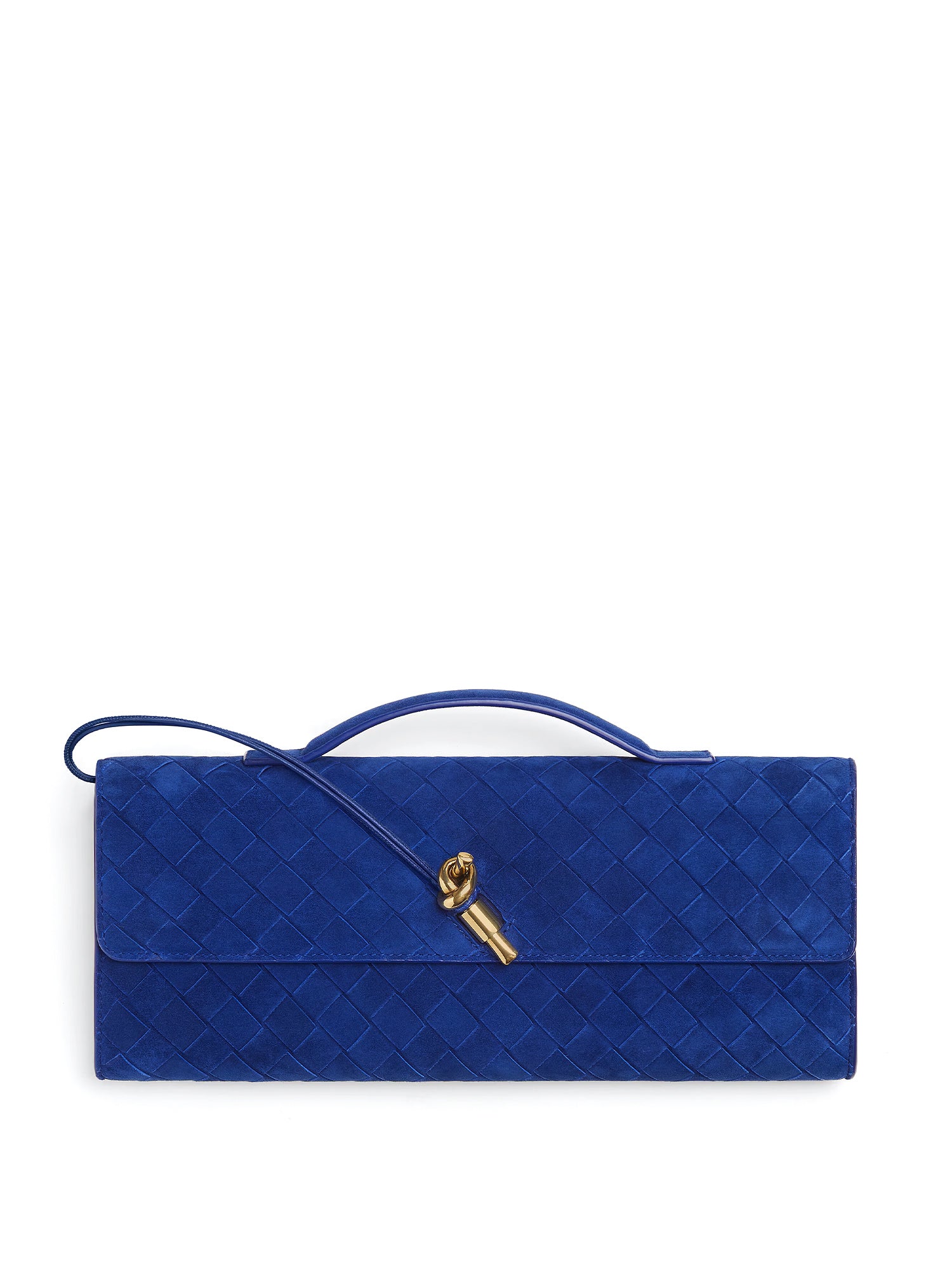 Suede Andiamo Clutch