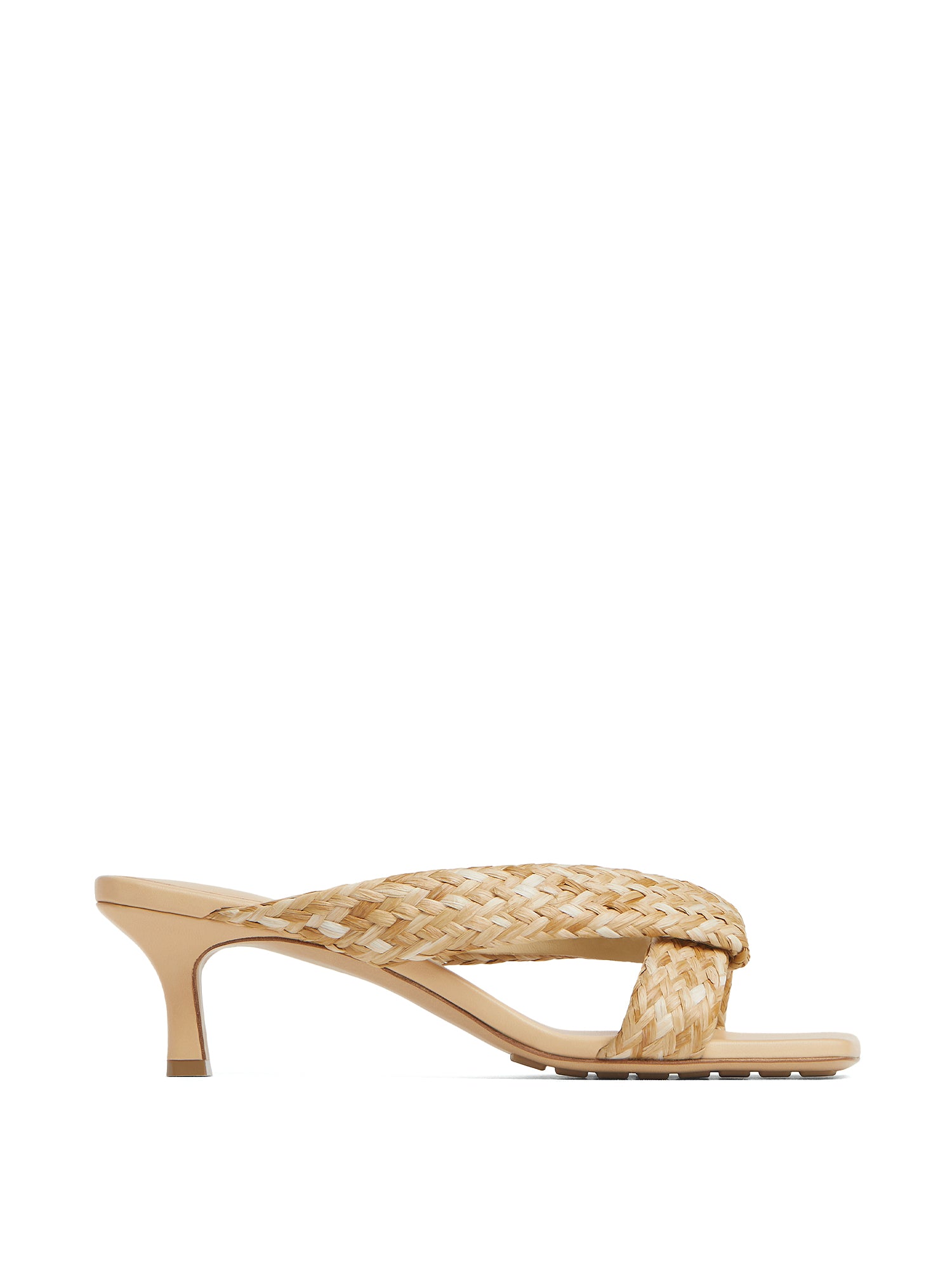 Raffia Heeled Sandals