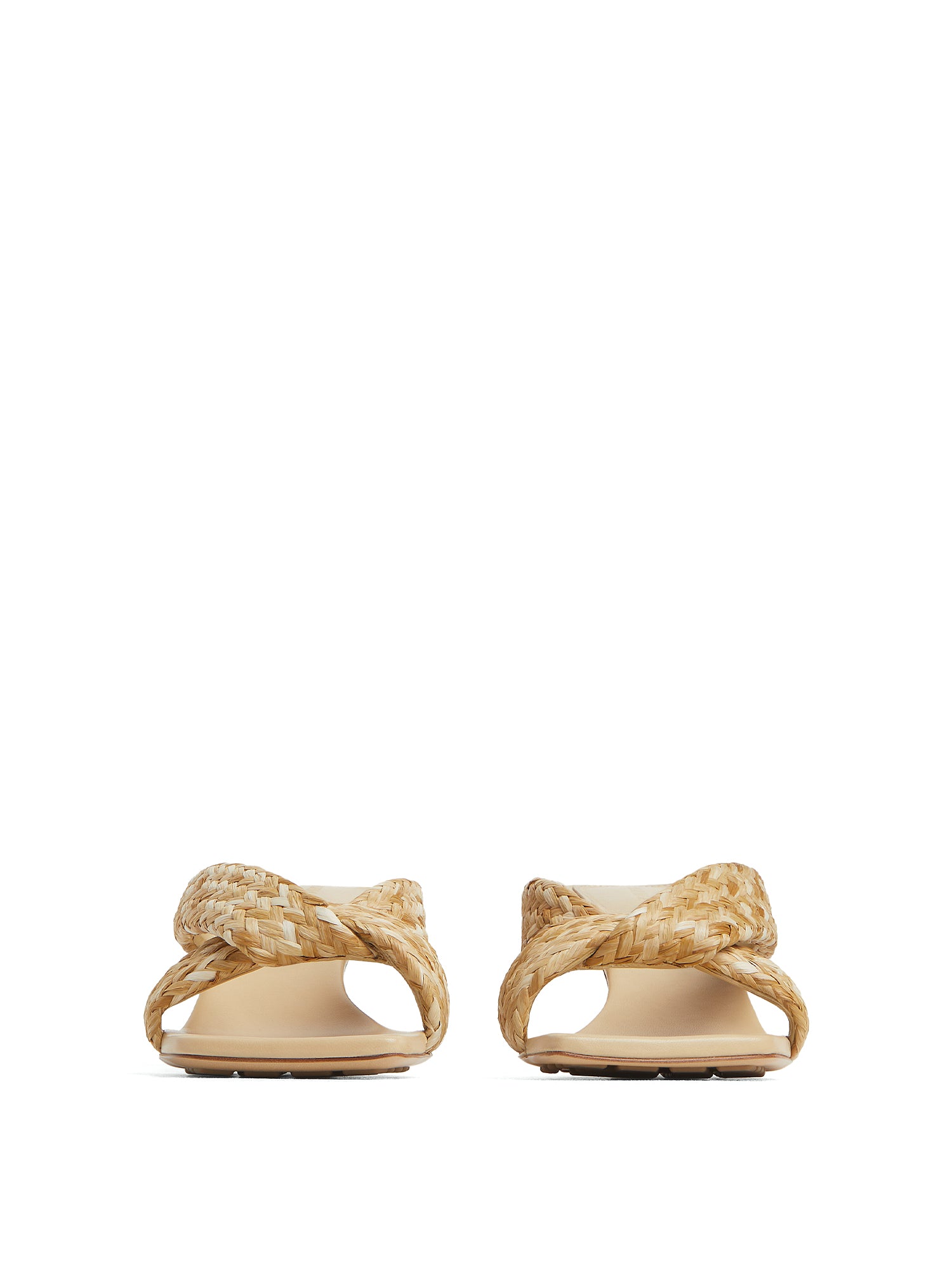 Raffia Heeled Sandals