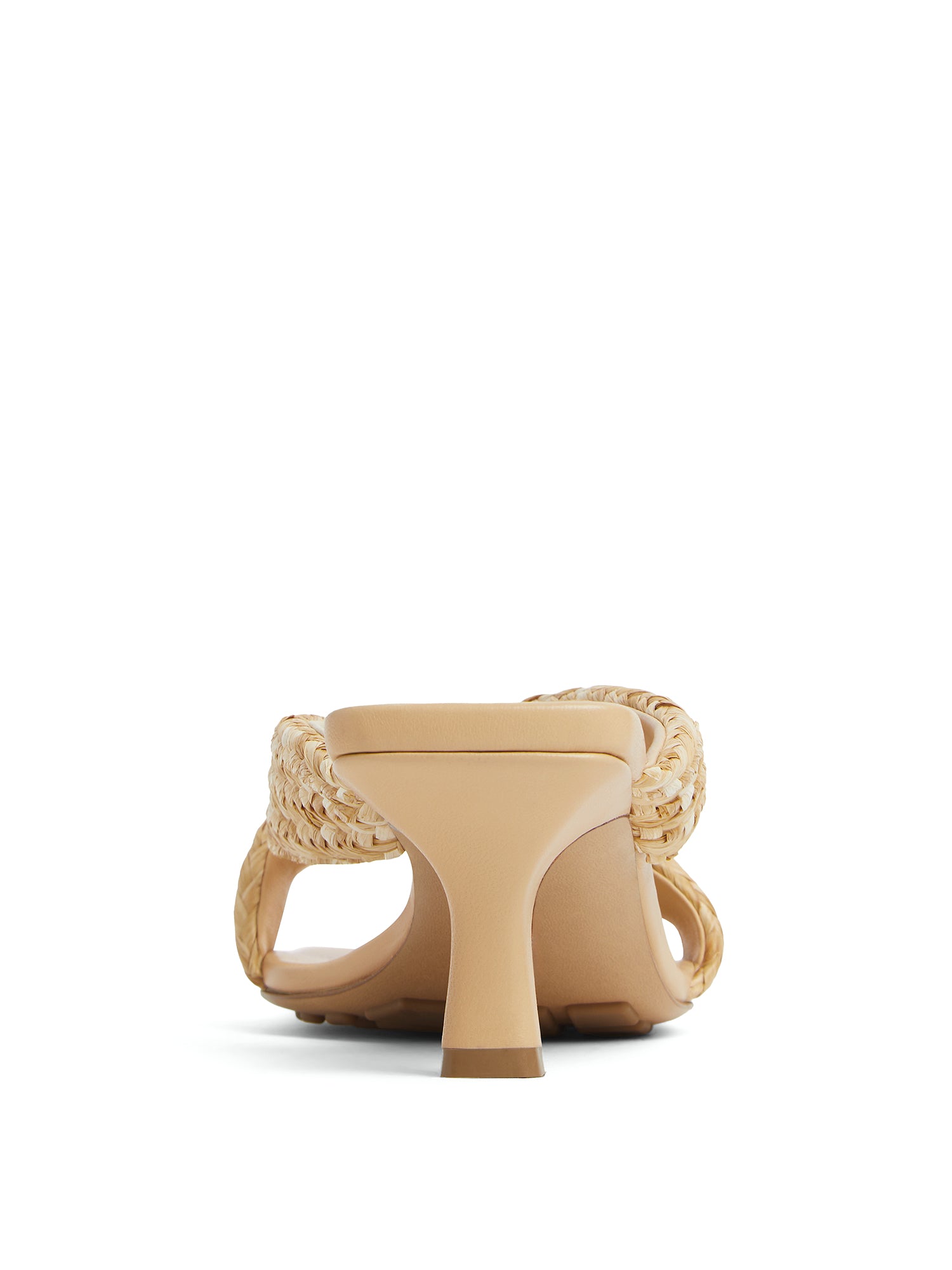 Raffia Heeled Sandals