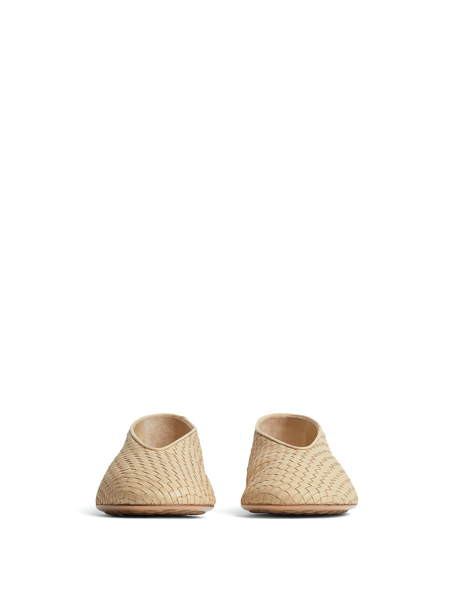Rosa Intrecciato Ballet Flats
