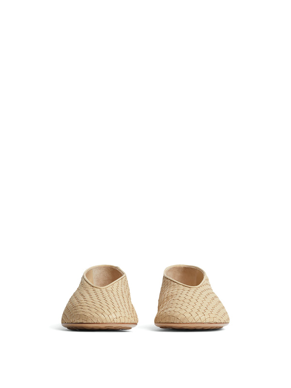 Rosa Intrecciato Ballet Flats