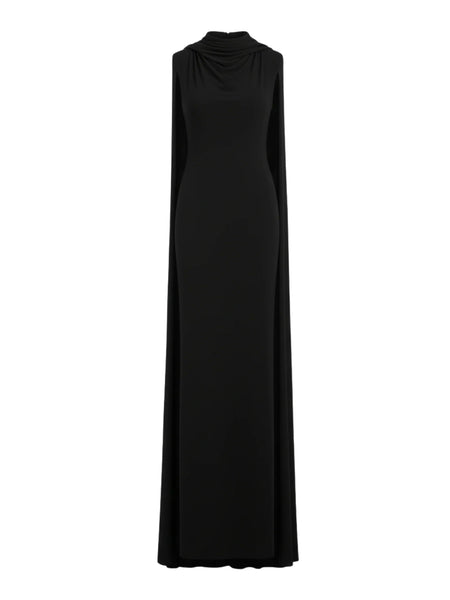 Brandon Maxwell Women's The Presley Draped Gown - Black