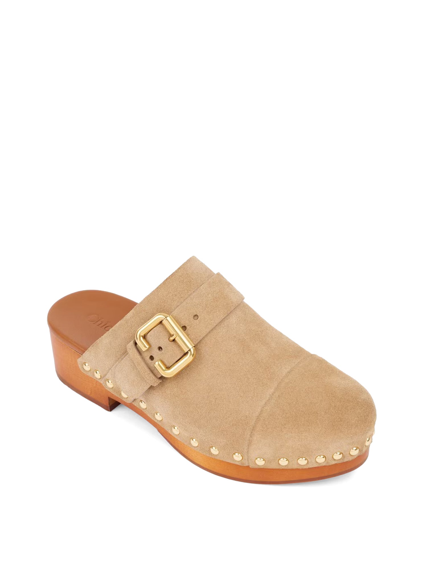 Suede Jeannette Clogs