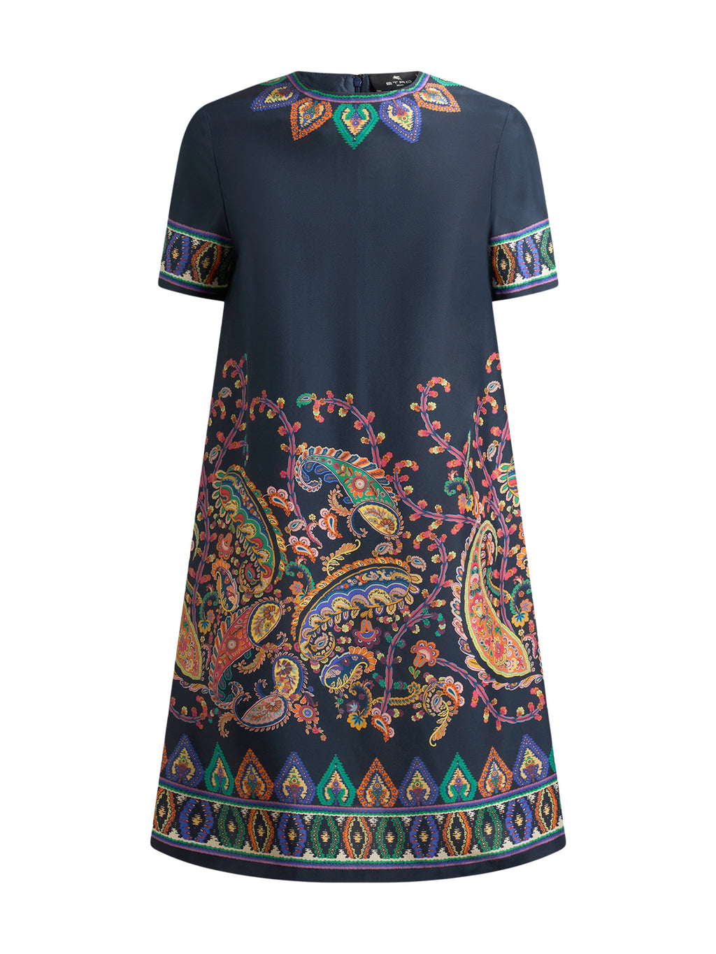 etro printed mini dress Etro