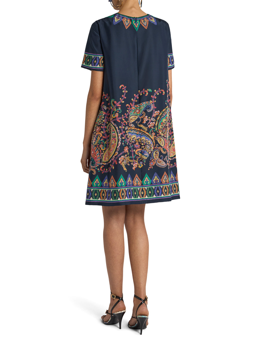 Etro | Floral Paisley Silk Mini Tunic Dress Kirna Zabte Etro | Floral Paisley Silk Mini Tunic Dress Kirna Zabte