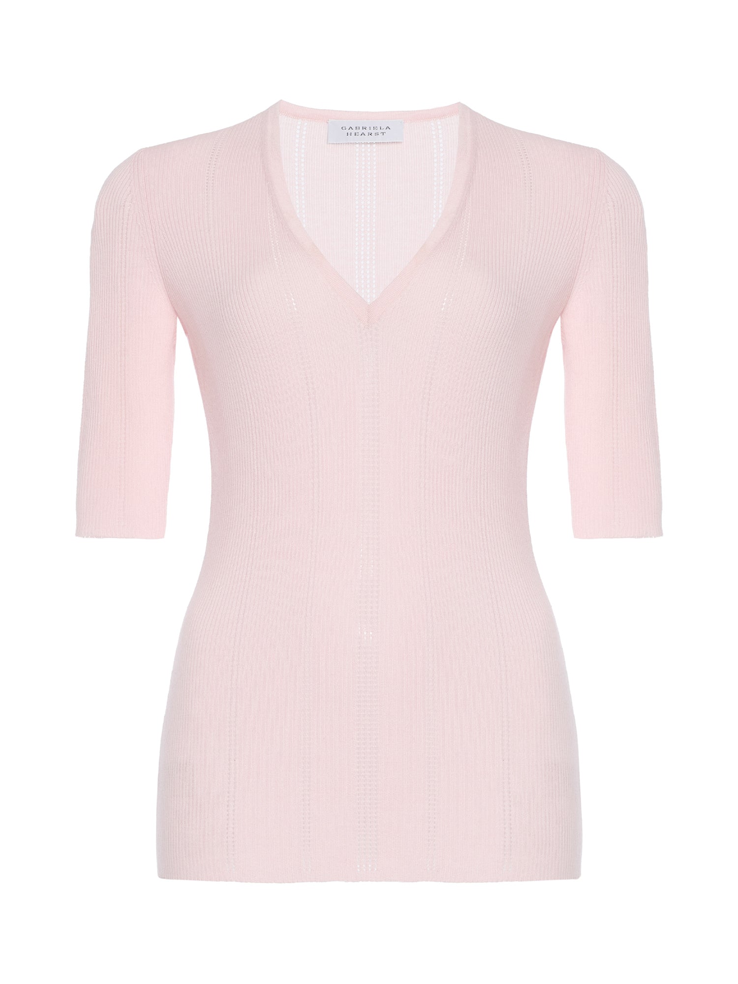 Amari Wool V-Neck Top