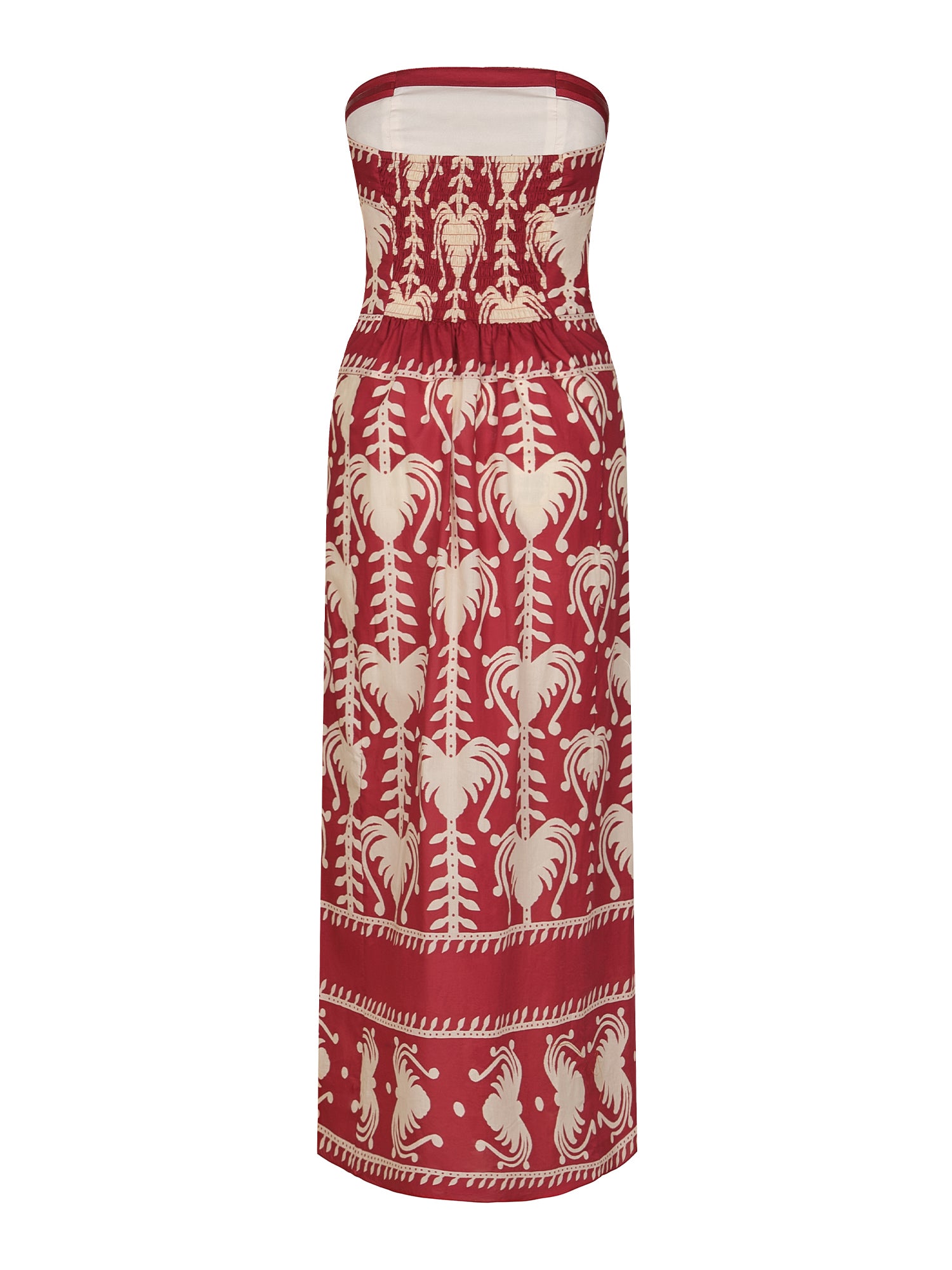Ancient Peru Strapless Dress