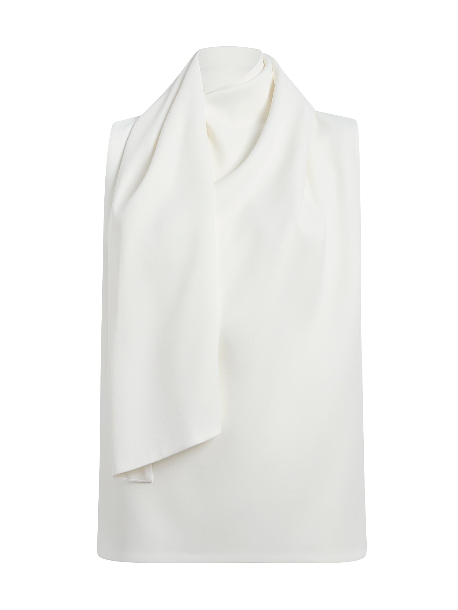 Loe Satin Scarf Top