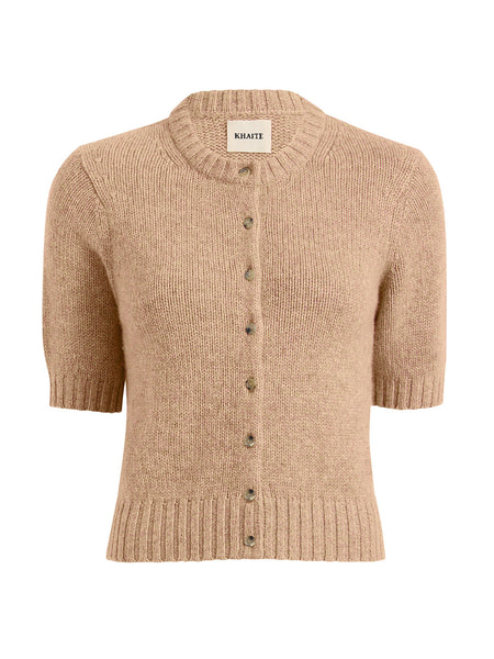 Khaite | Nora Short-Sleeve Cashmere Cardigan – Kirna Zabête