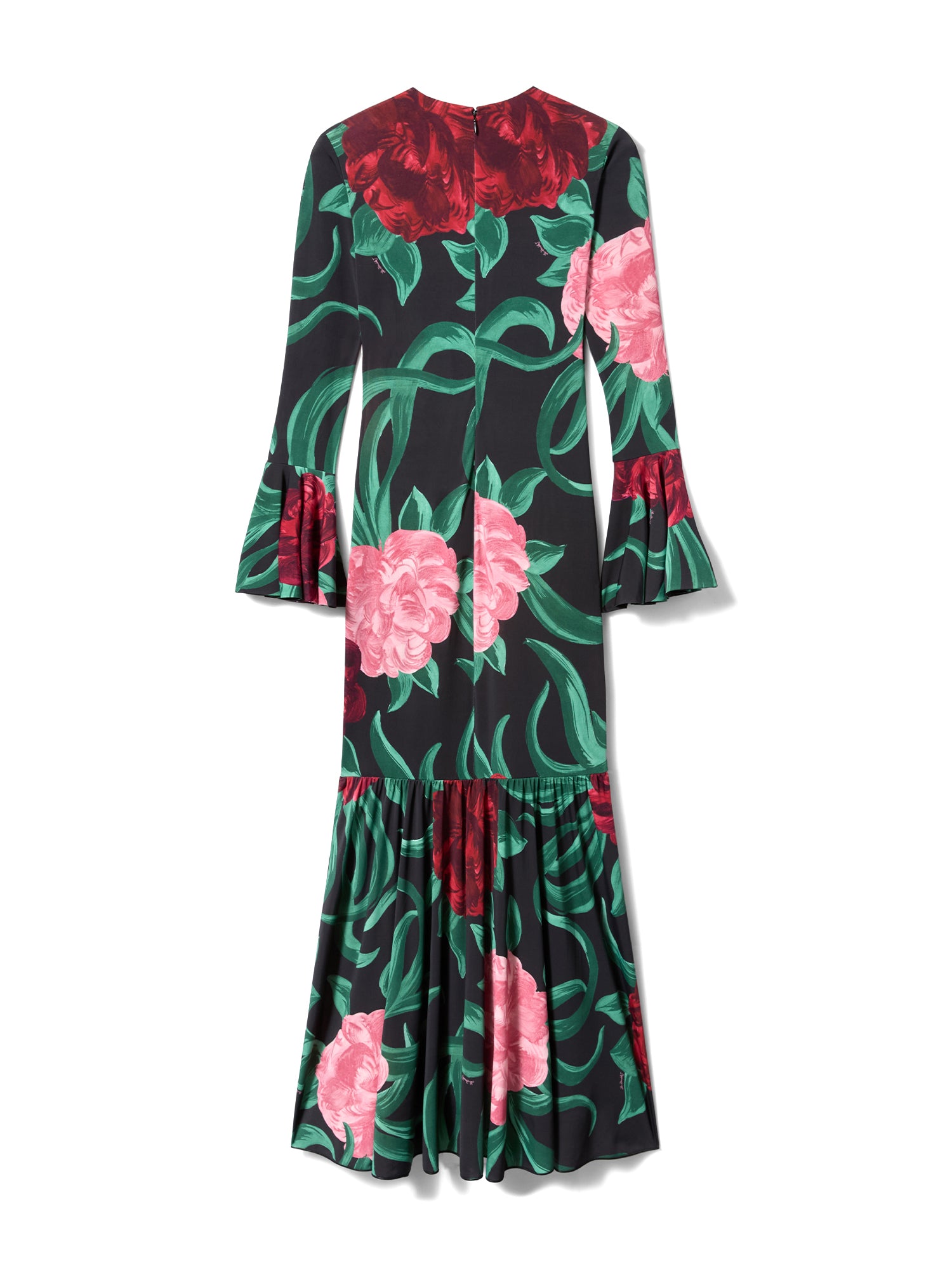 Alba Flowy Jersey Midi Dress
