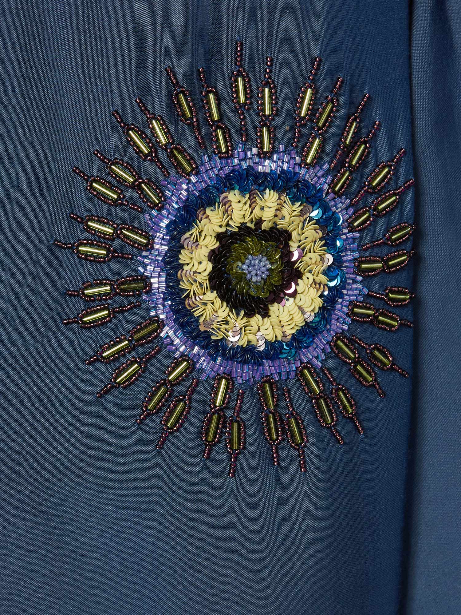 Embroidered Cotton Voile Cerere Blouse