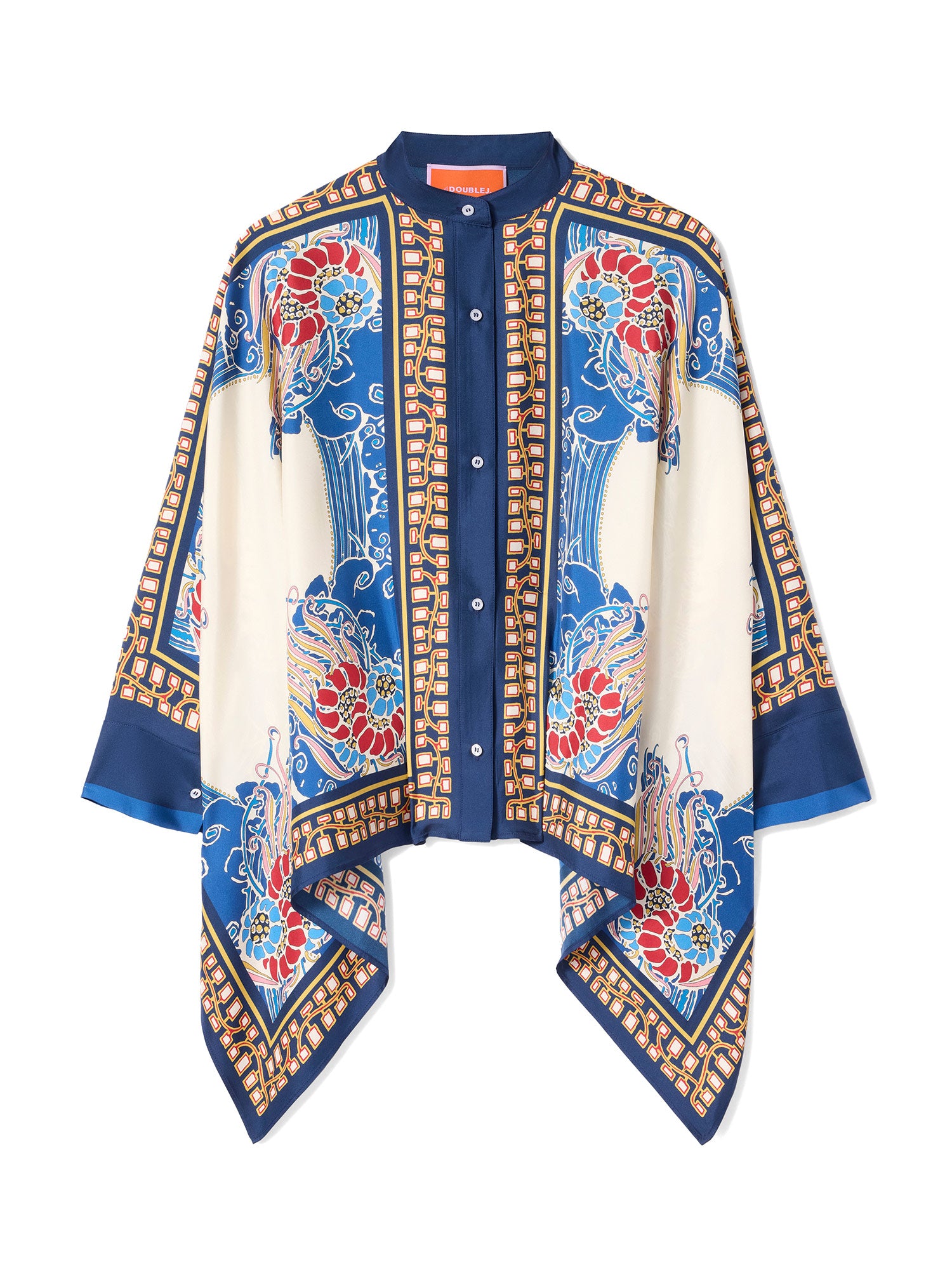 Silk Twill Foulard Shirt