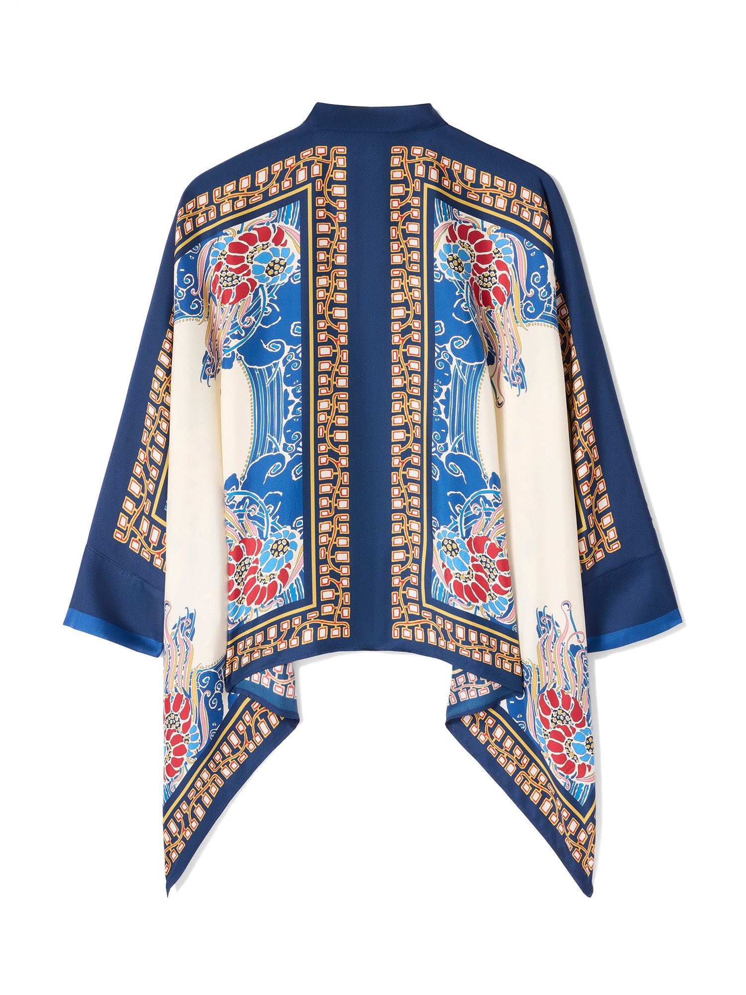 Silk Twill Foulard Shirt