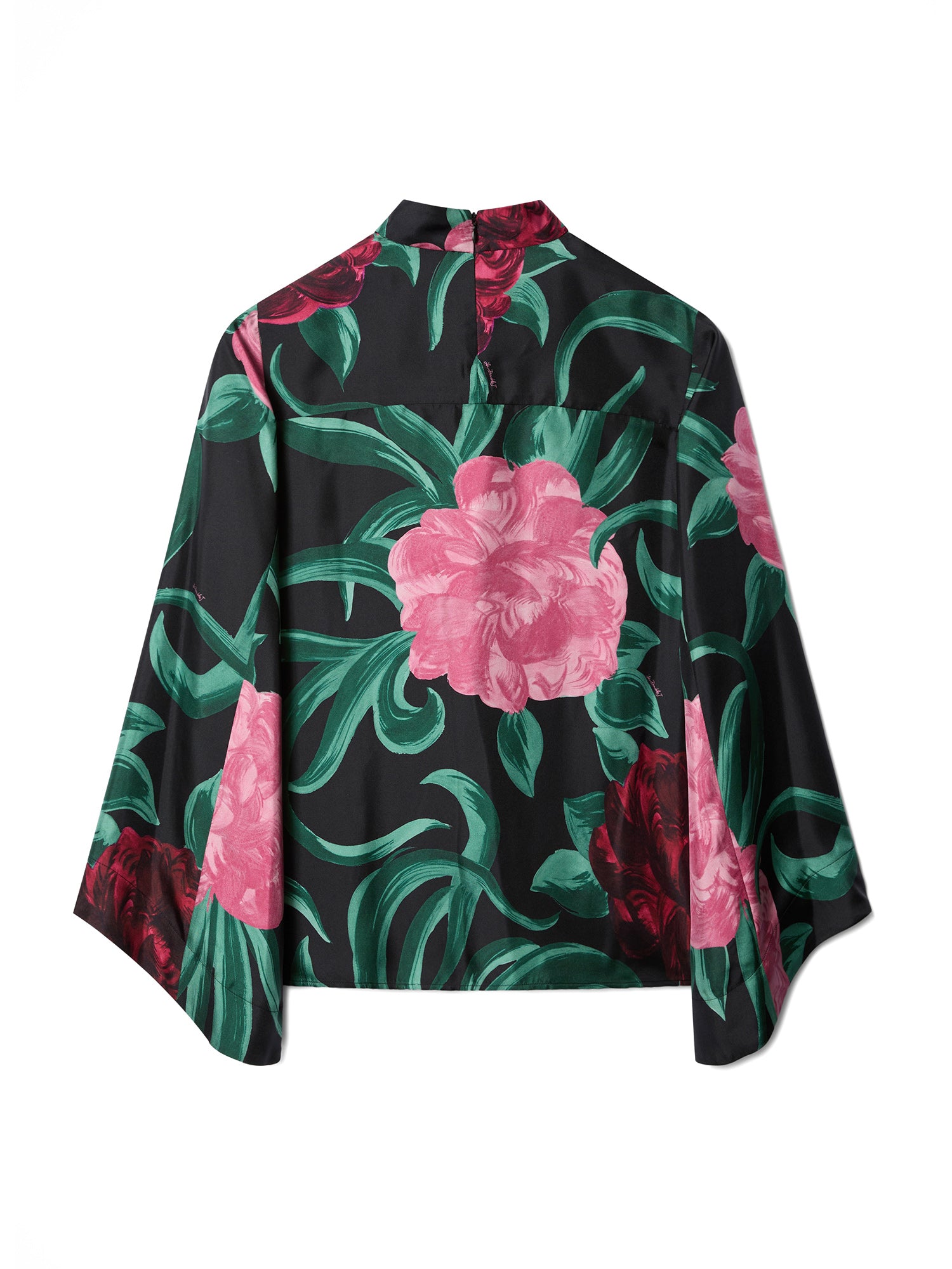 Silk Twill Make An Exit Top