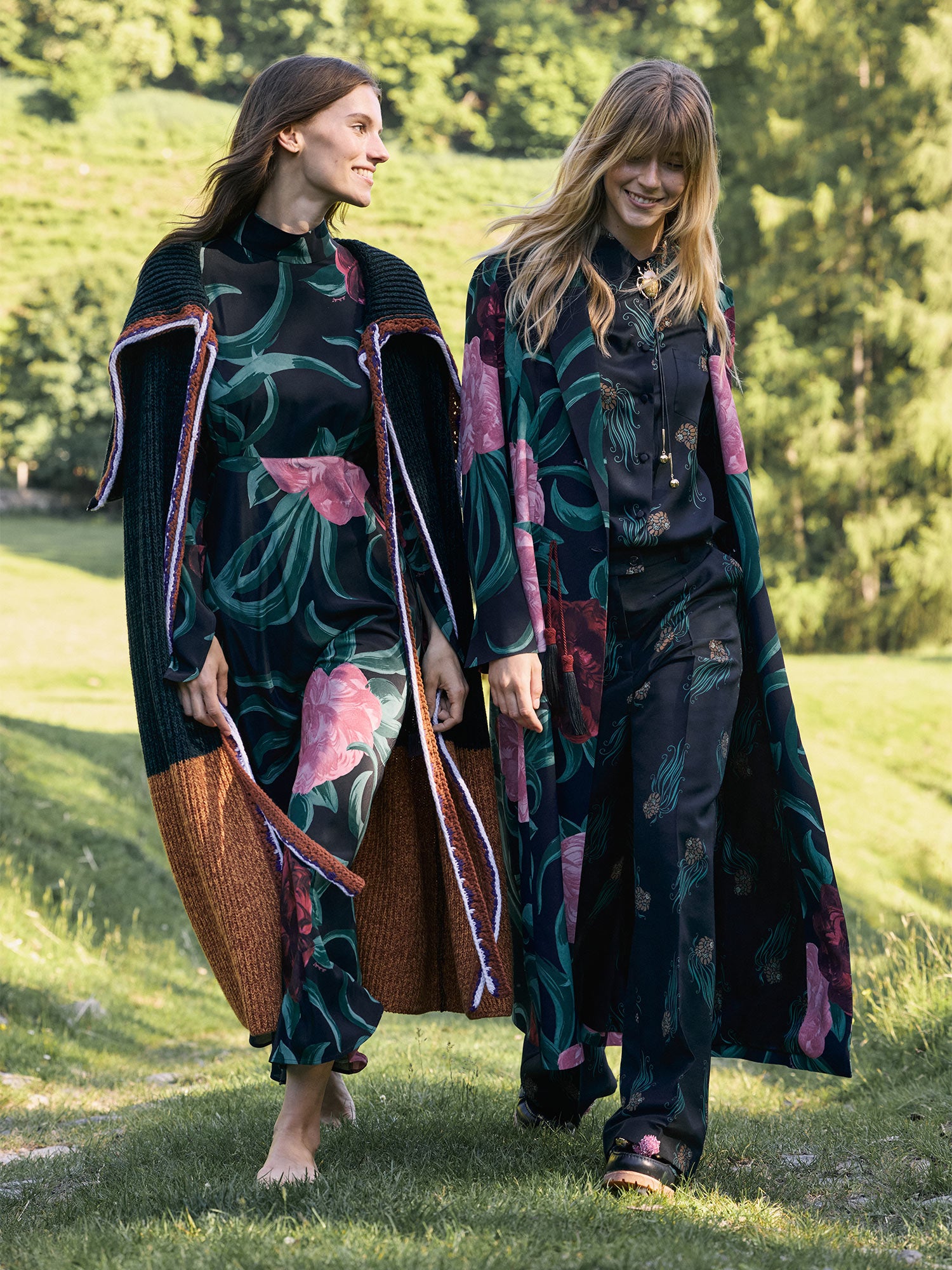 Sablé Satin Duster Coat