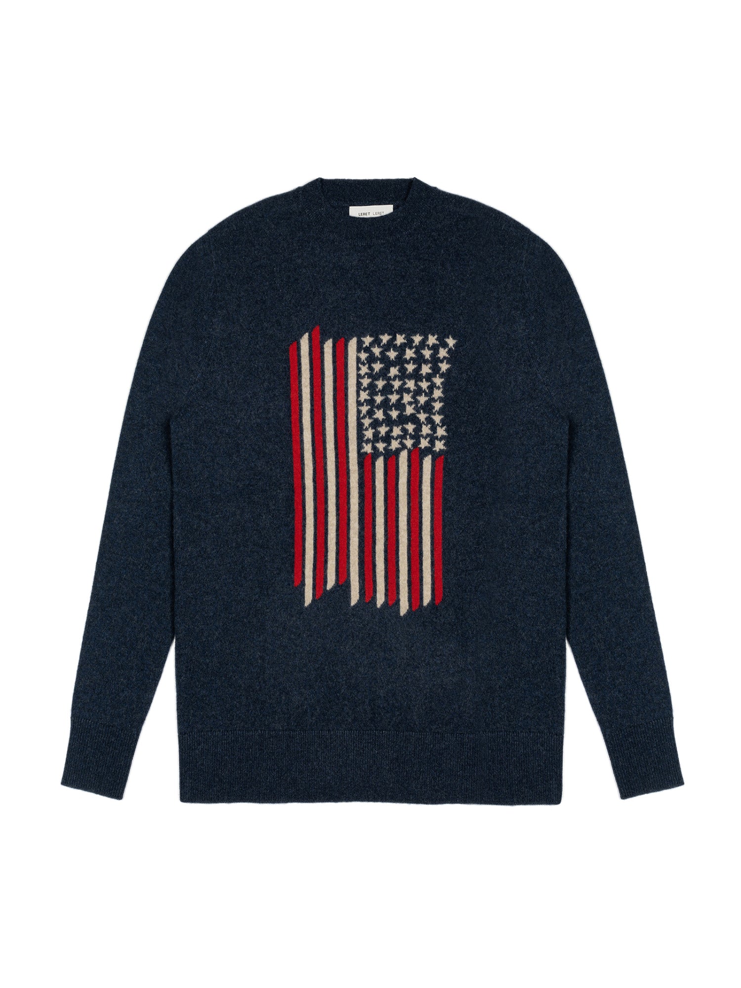 No. 48 American Flag Cashmere Sweater
