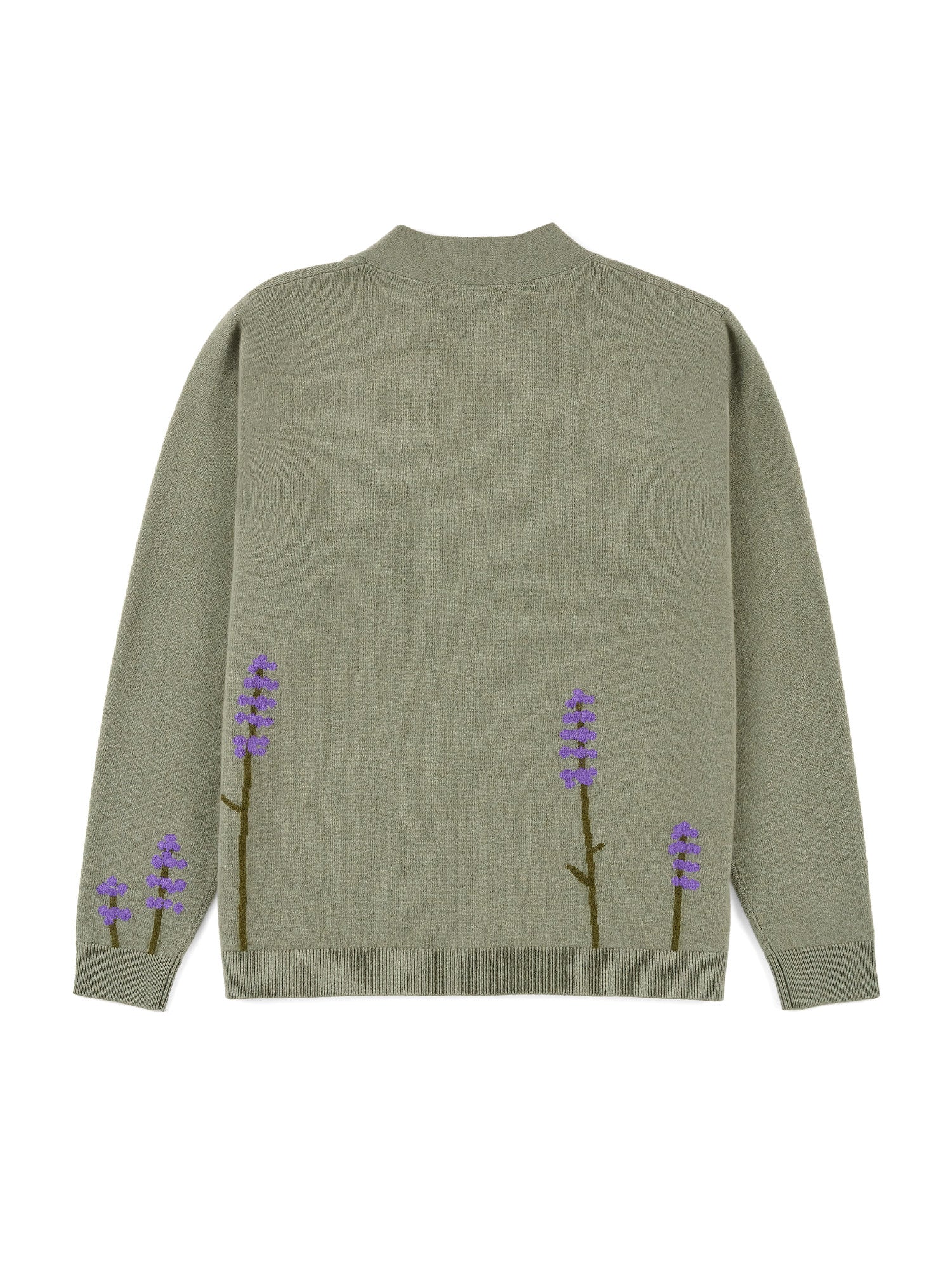 No. 88 Floral Cashmere Cardigan