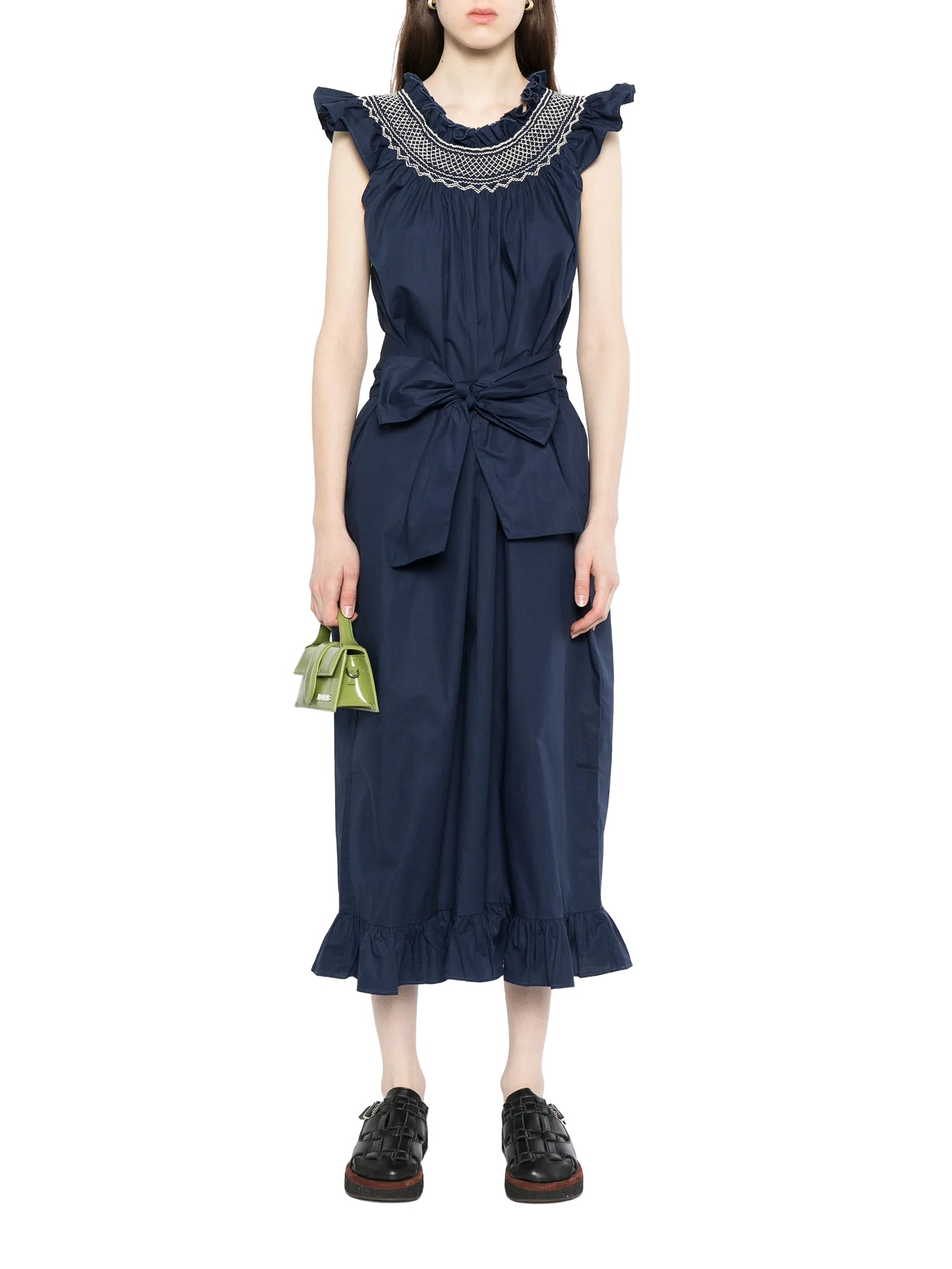 Delfina Cotton Midi Dress