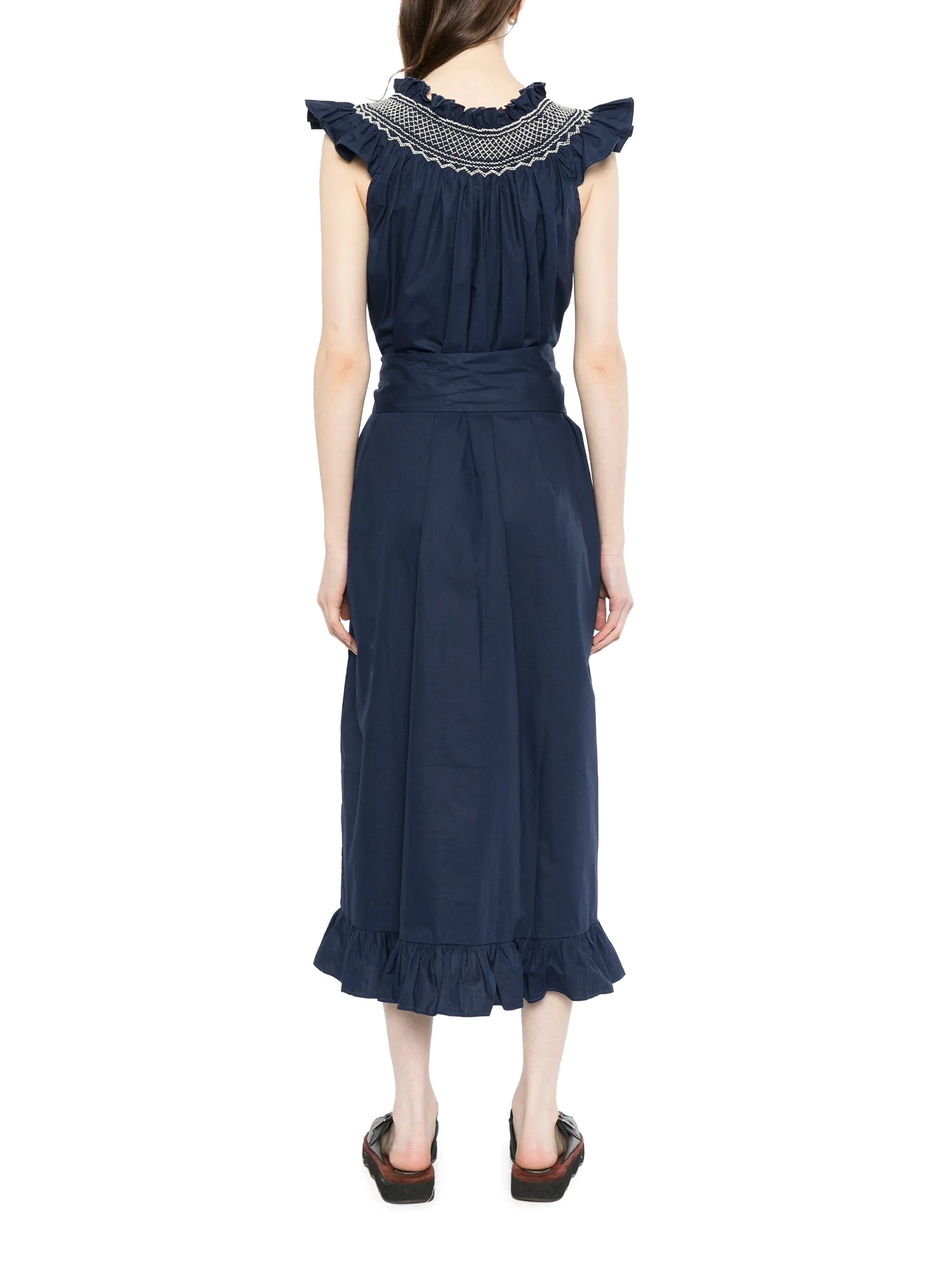 Delfina Cotton Midi Dress
