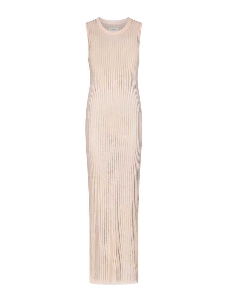 Loulou de Saison | Icaria Semi-Sheer Midi Dress Kirna Zabte Loulou de Saison | Icaria Semi-Sheer Midi Dress Kirna Zabte