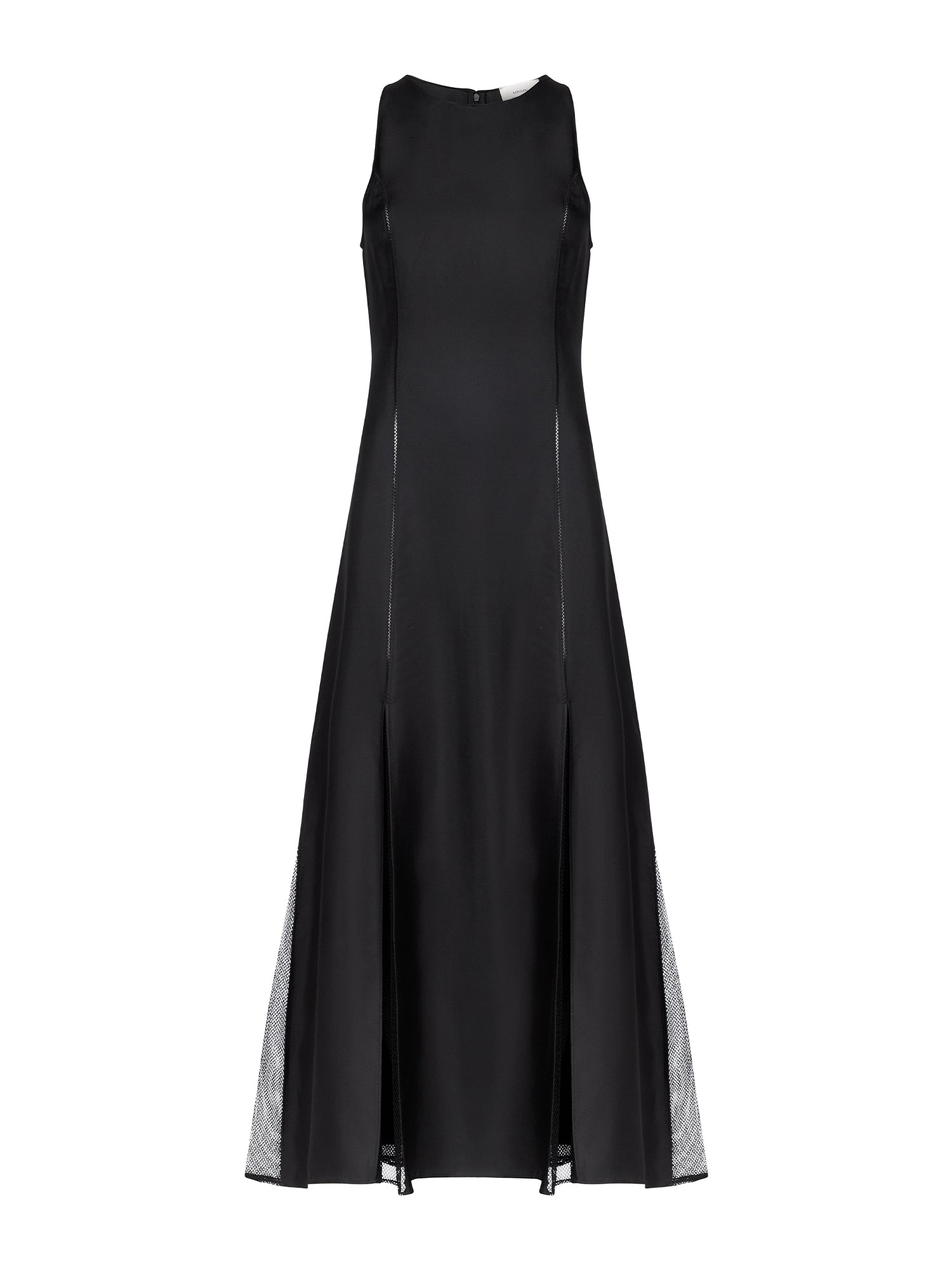 Iraka Silk Twill Midi Dress