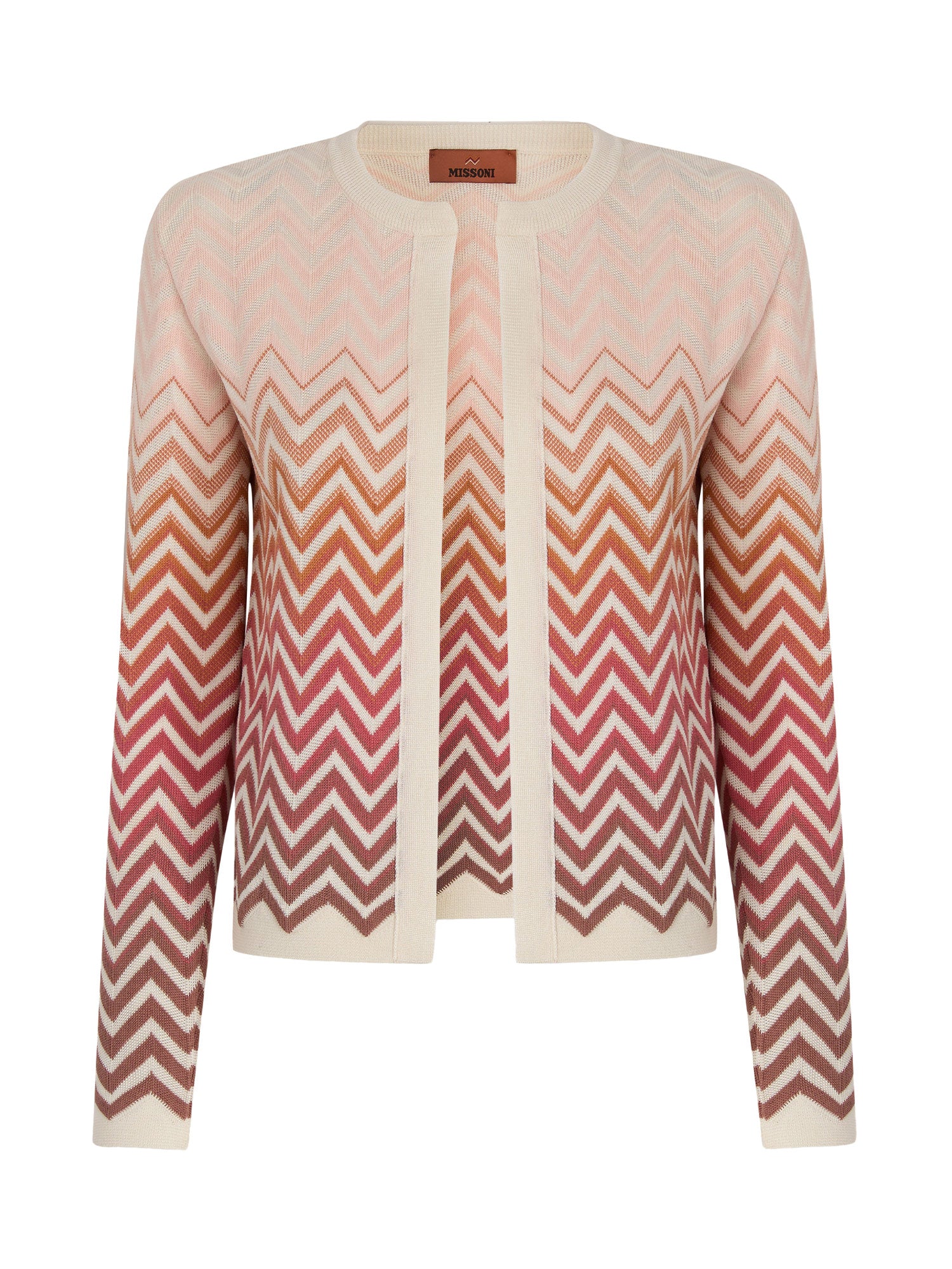 Chevron Dégradé Cardigan