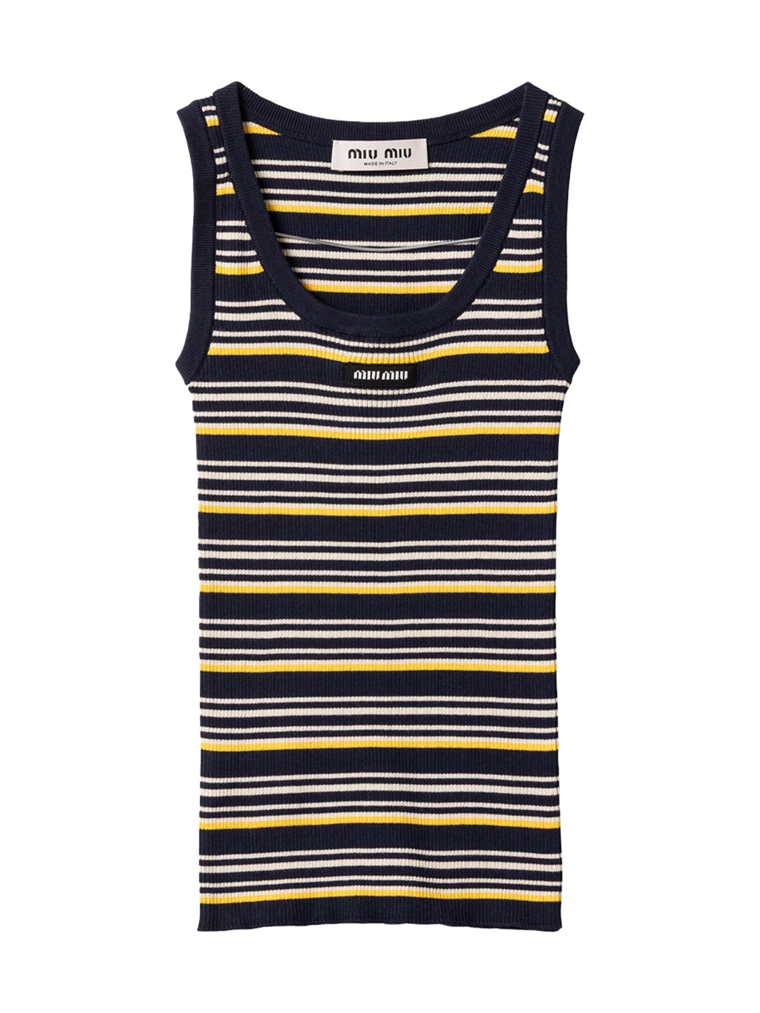 Miu Miu | Striped Cotton Tank – Kirna Zabête