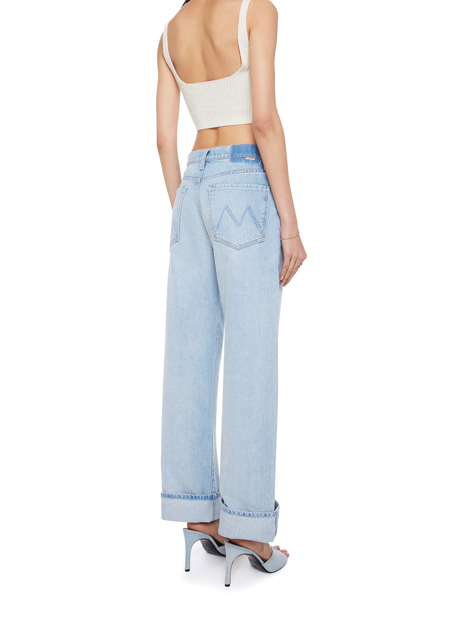 Dodger Button Hover Cuff Jeans