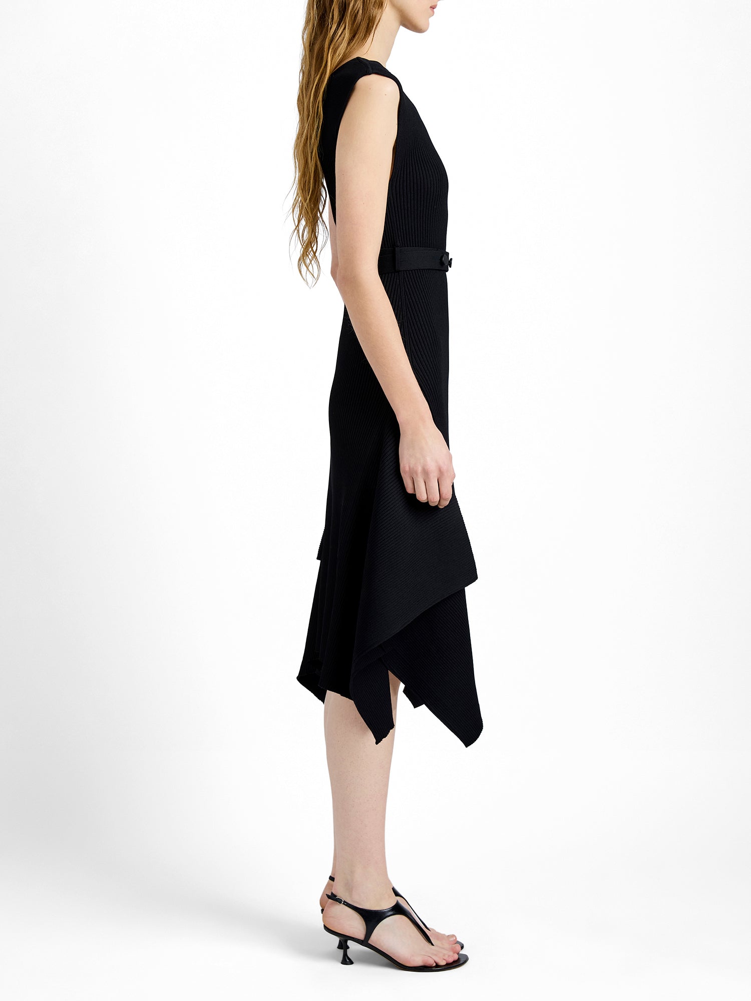 Artemis Rib Knit Midi Dress