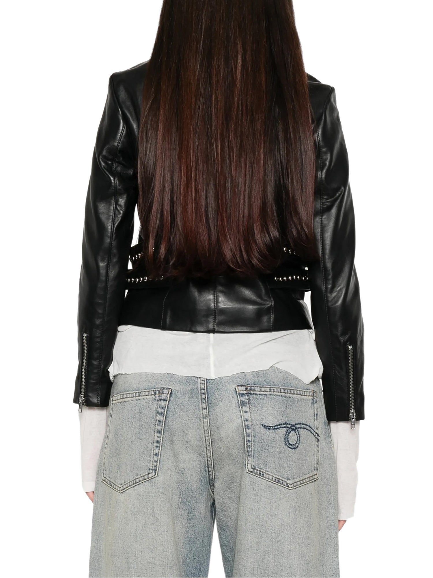 Lou Studded Leather Jacket