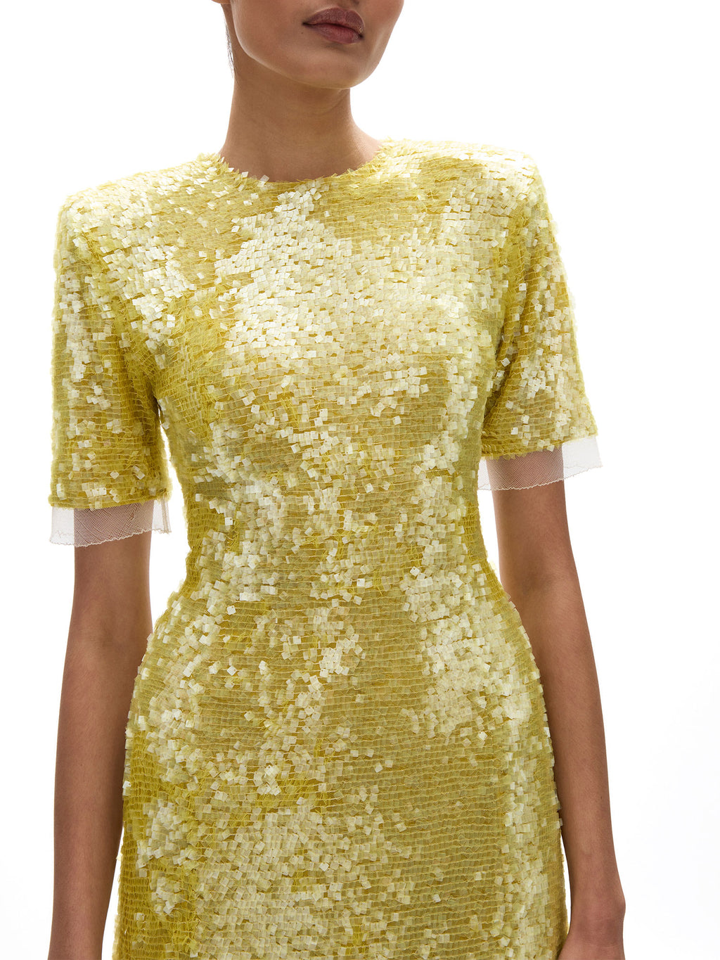 Rachel Gilbert | Kaia Sleeve Dress Yellow / 1 Rachel Gilbert | Kaia Sleeve Dress Yellow / 1