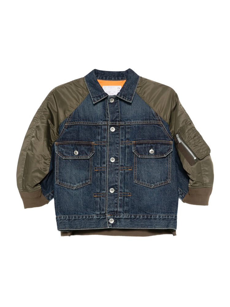 sacai | Denim x Nylon Twill Jacket – Kirna Zabête