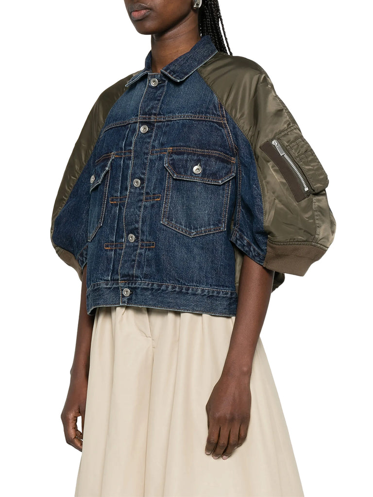 sacai | Denim x Nylon Twill Jacket – Kirna Zabête