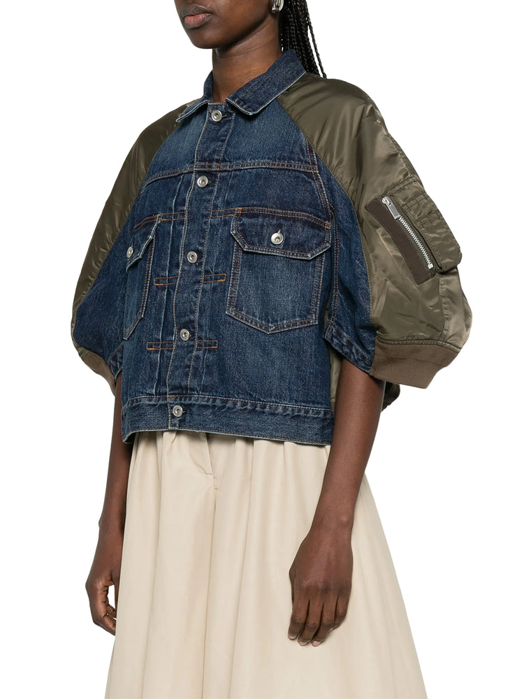 sacai | Denim x Nylon Twill Jacket – Kirna Zabête